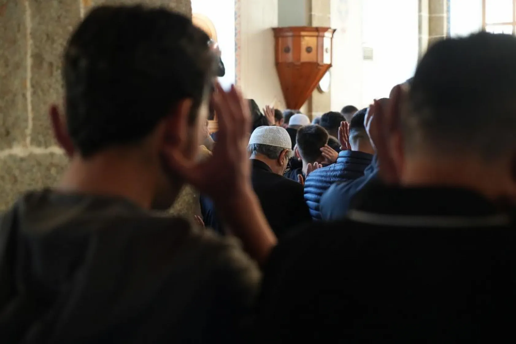 Büyük Cami'de Bayram Buluşması! Tekbirler Samsun'da Yükseldi