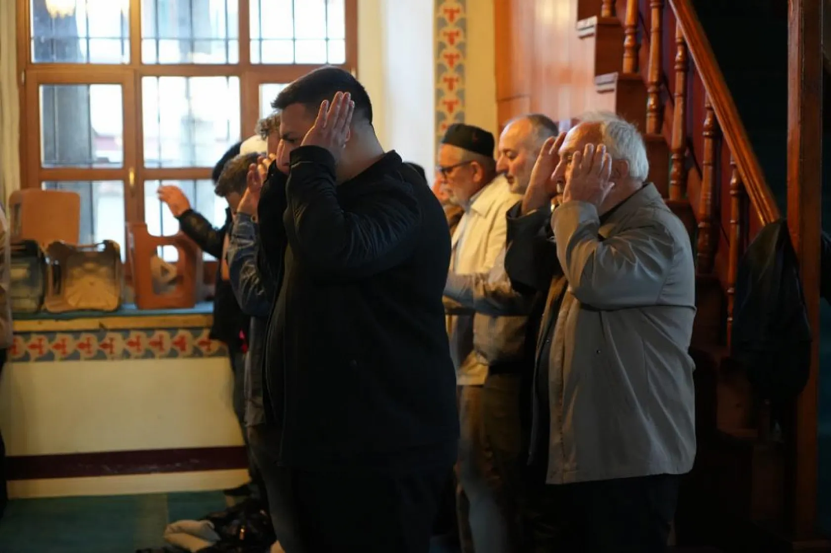 Büyük Cami'de Bayram Buluşması! Tekbirler Samsun'da Yükseldi