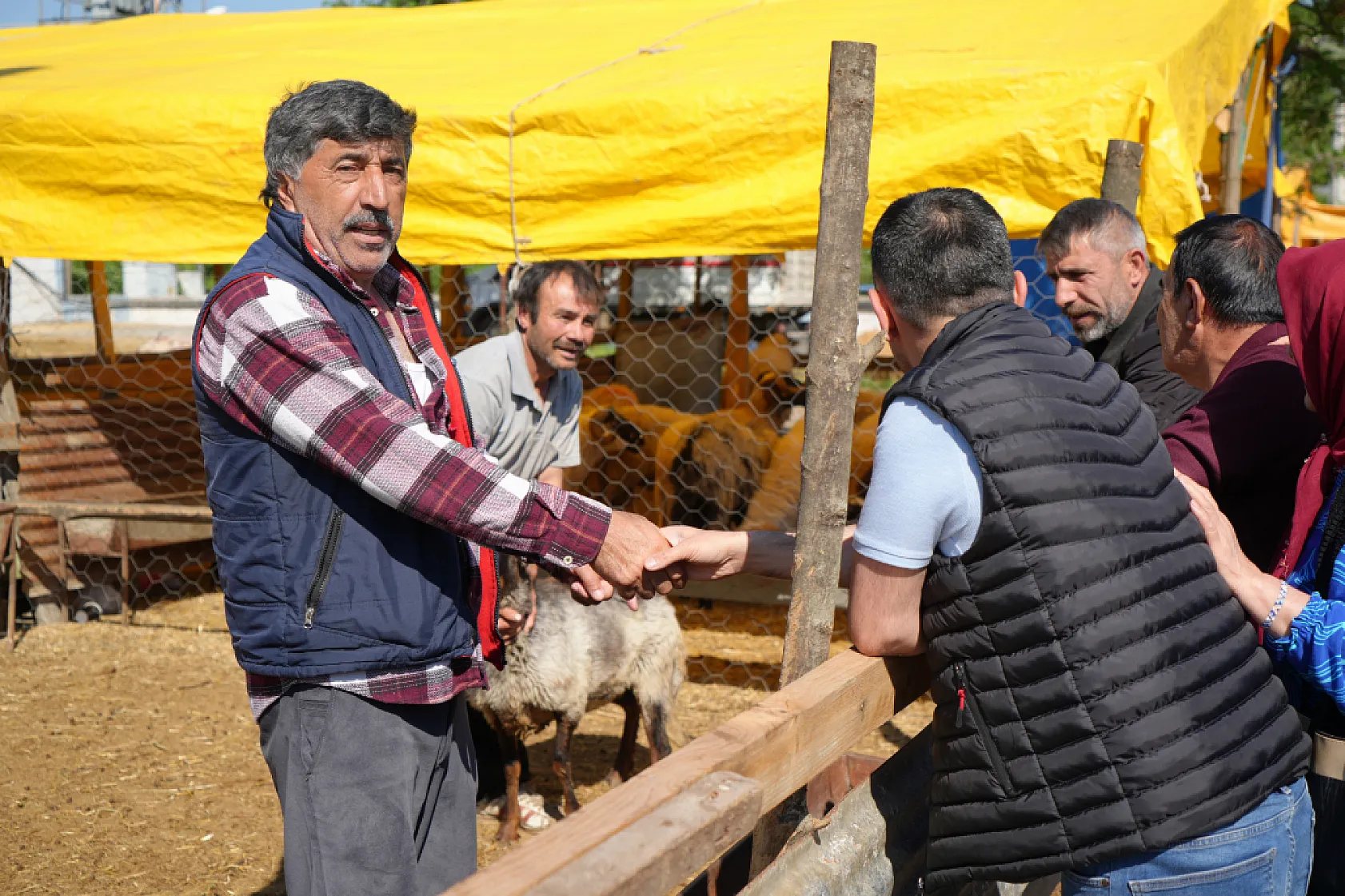 Samsun Kurban Pazarlarında ikinci gün yoğunluğu!