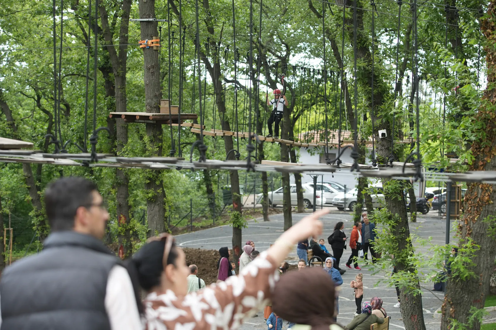 Samsun'da adrenalin patlaması: Canik Macera Parkı bayramda rekor kırdı!