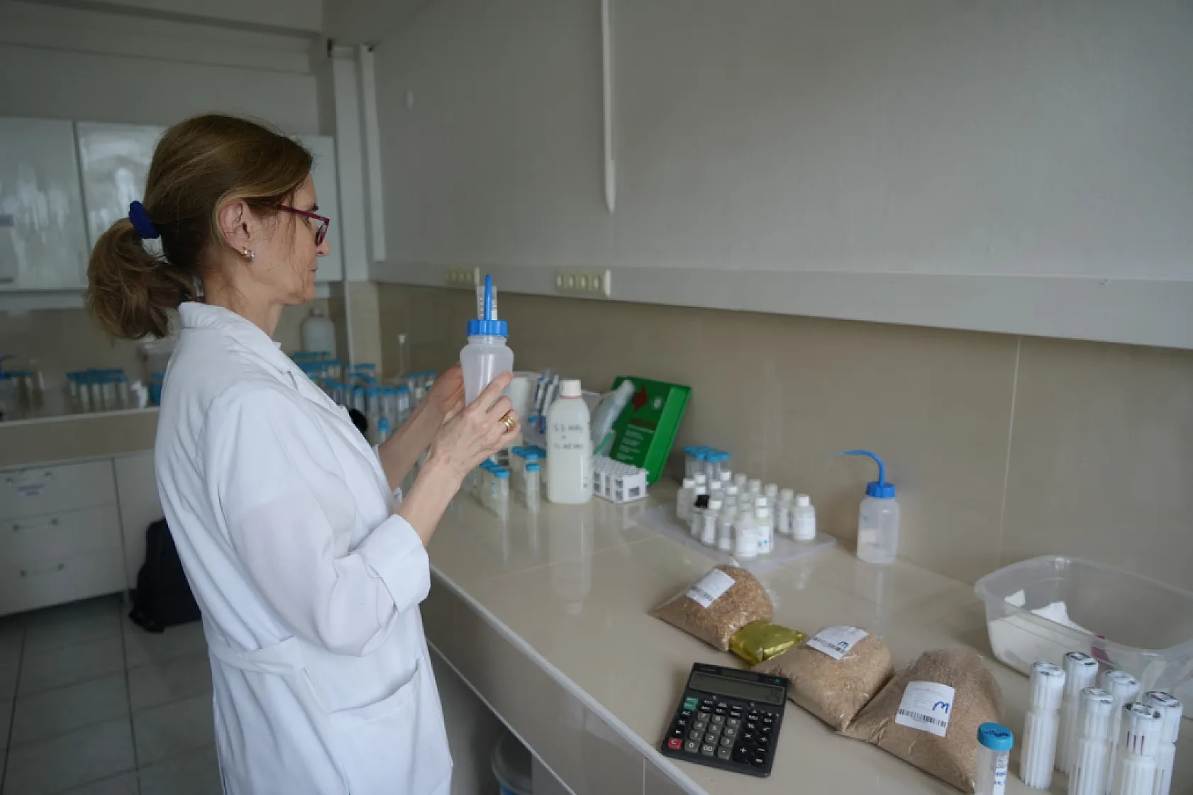 Samsun Gıda Kontrol Laboratuvarı'nda gıdalar mercek altında