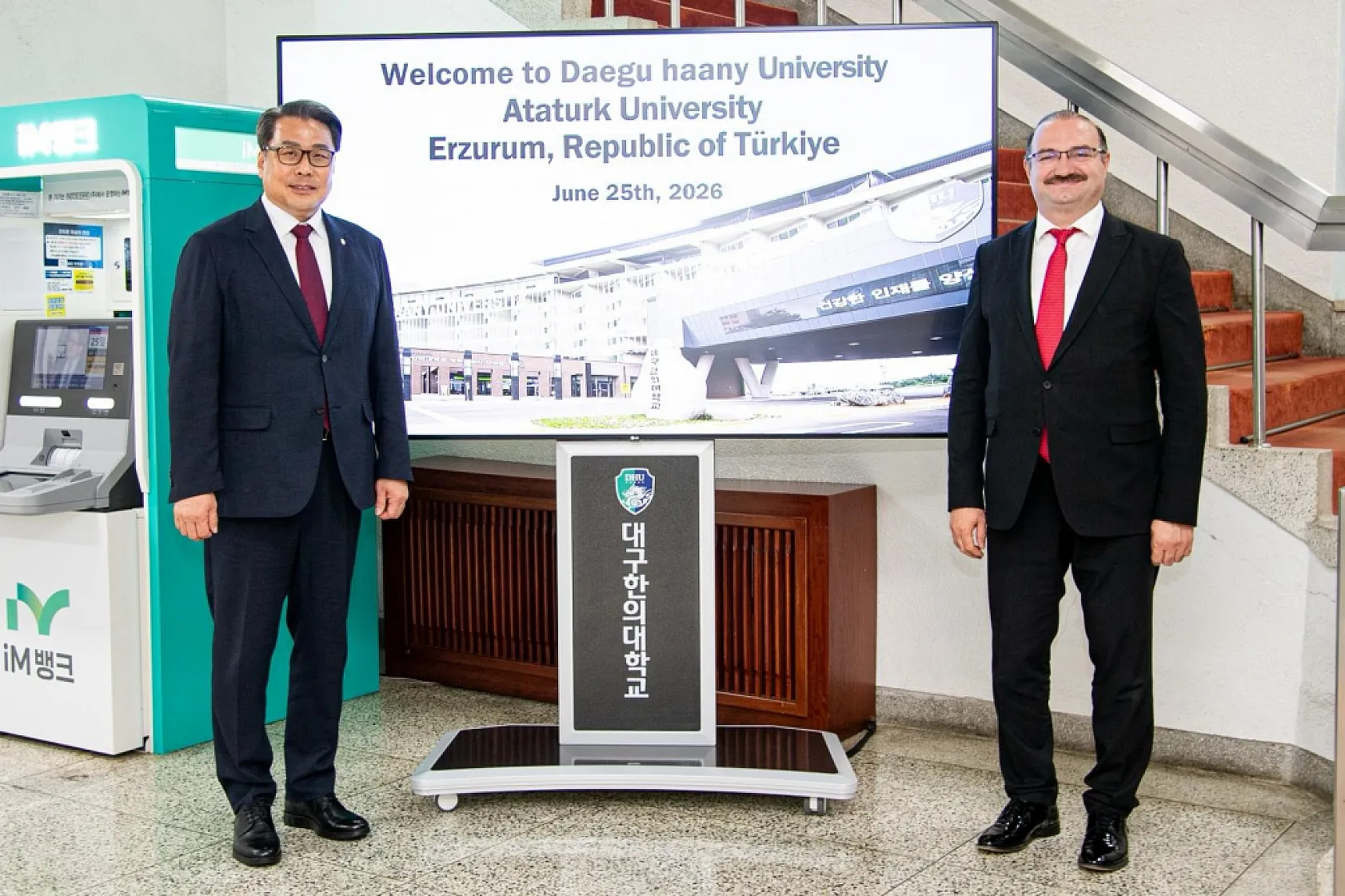 Atatürk Üniversitesi ile Güney Kore'den stratejik akademik iş birliği