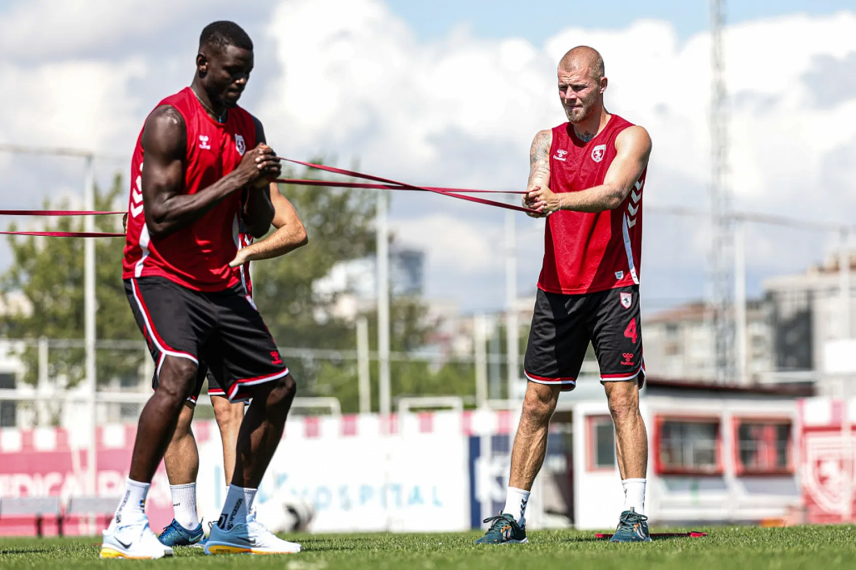 Samsunspor'da yeni sezon hazırlıkları hız kesmiyor