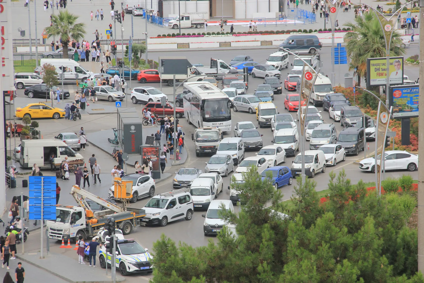Samsun'da araç sayısı 552 bini aştı! Motosikletlerde dikkat çeken artış
