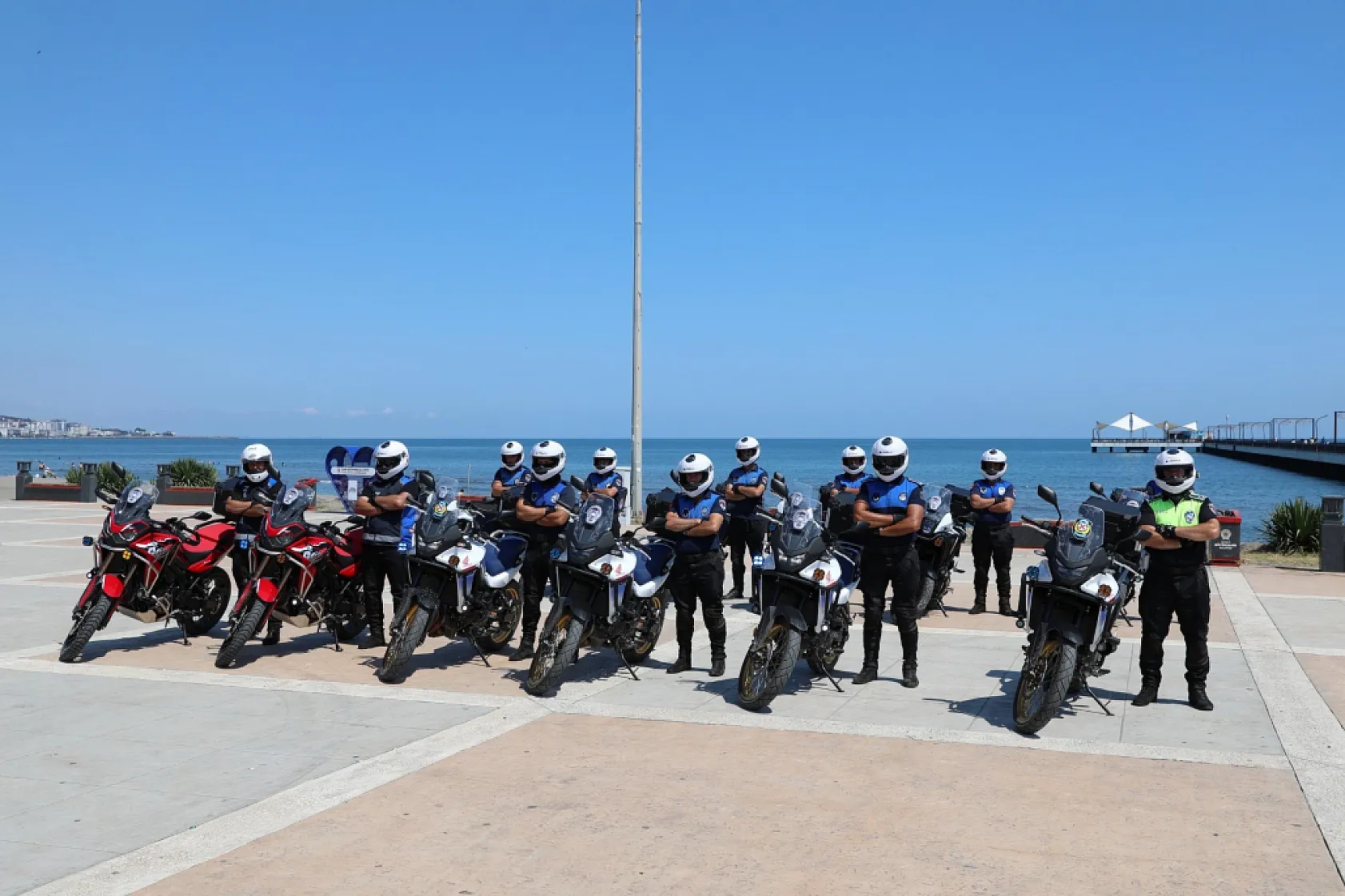 Samsun'da motosikletli zabıta dönemi başladı