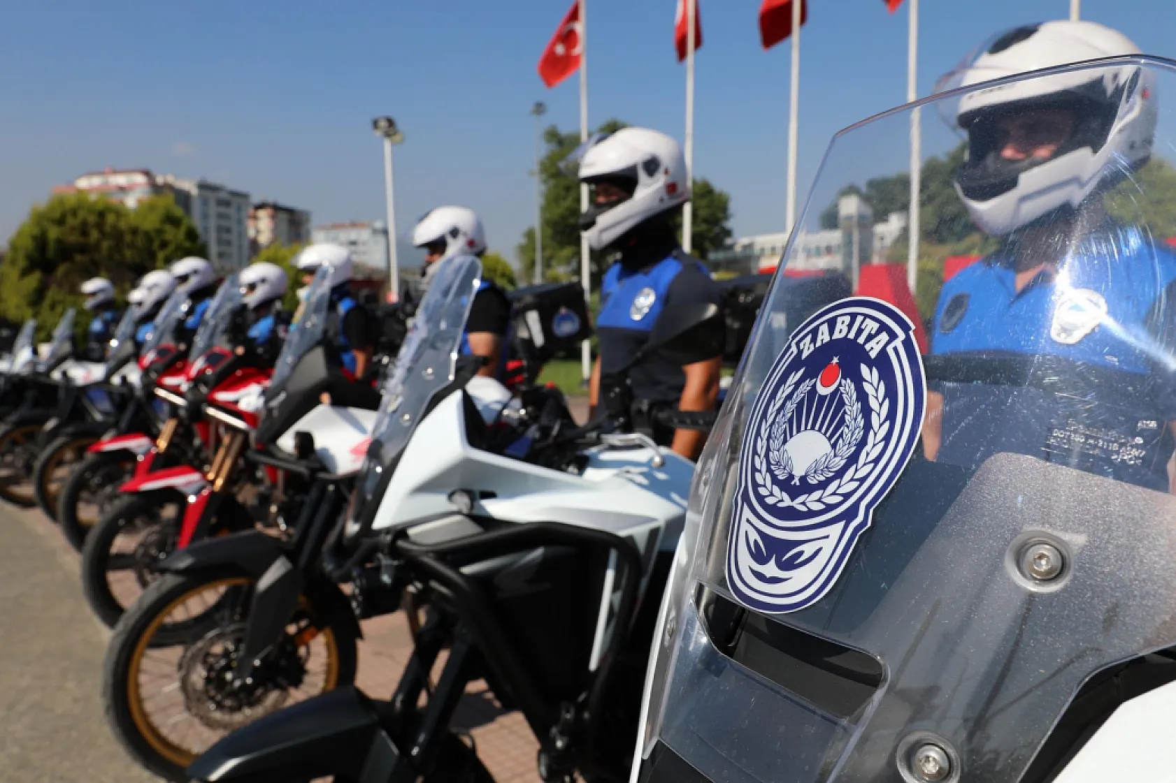 Samsun'da motosikletli zabıta dönemi başladı