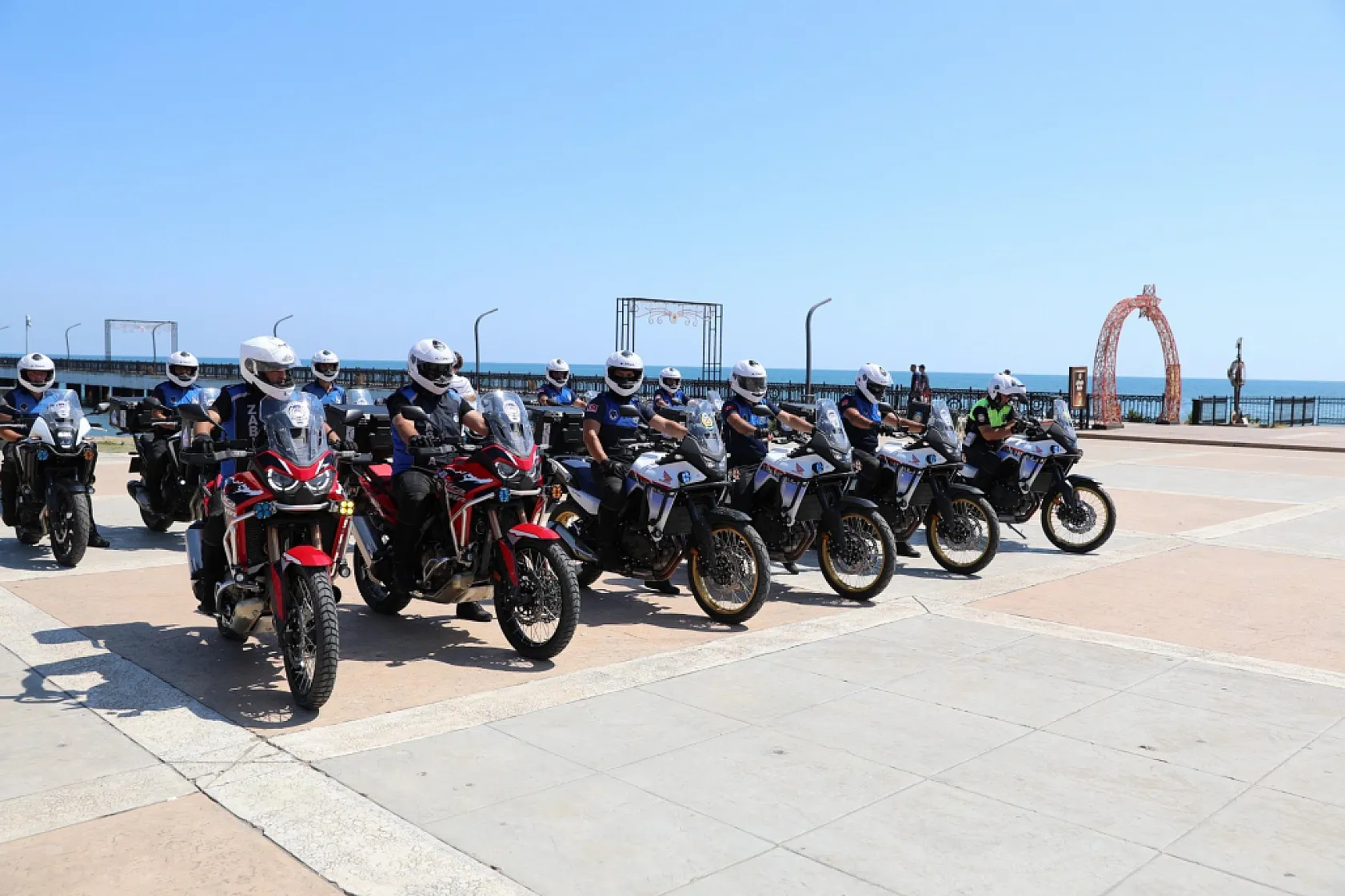 Samsun'da motosikletli zabıta dönemi başladı