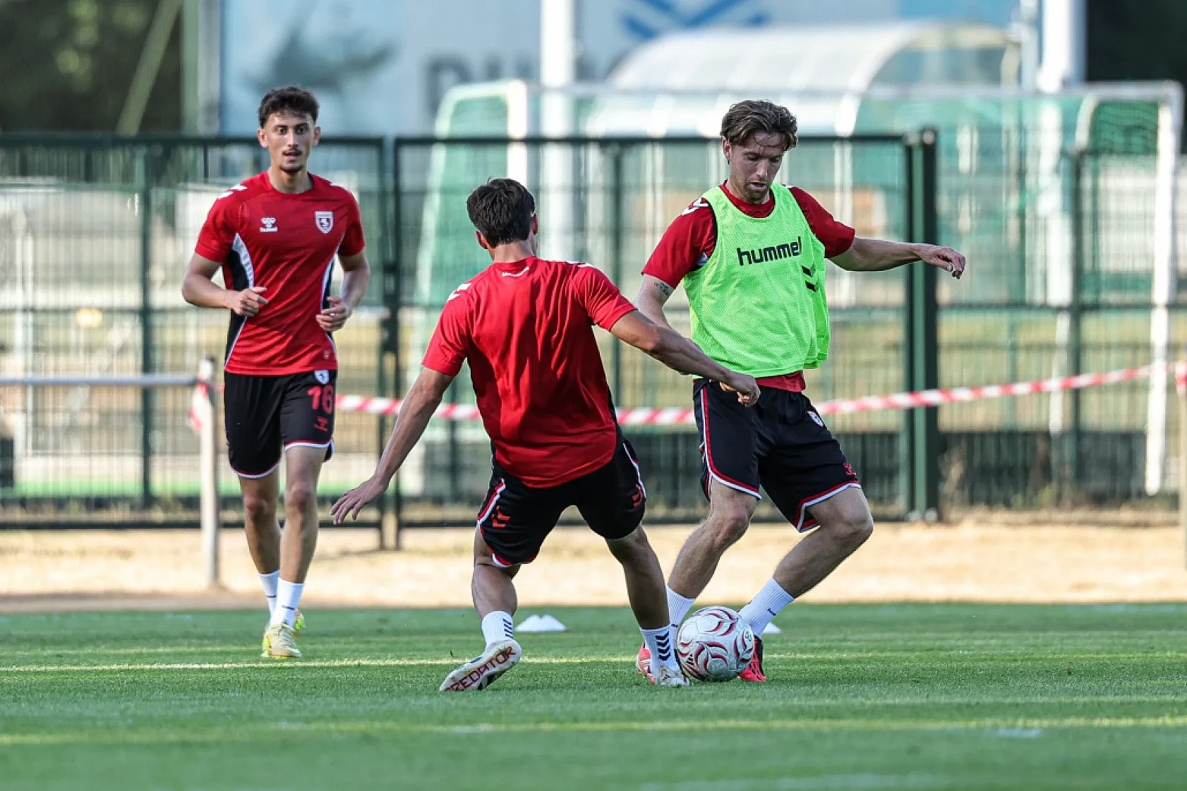 Samsunspor, Hollanda kampında ilk antrenmanına çıktı