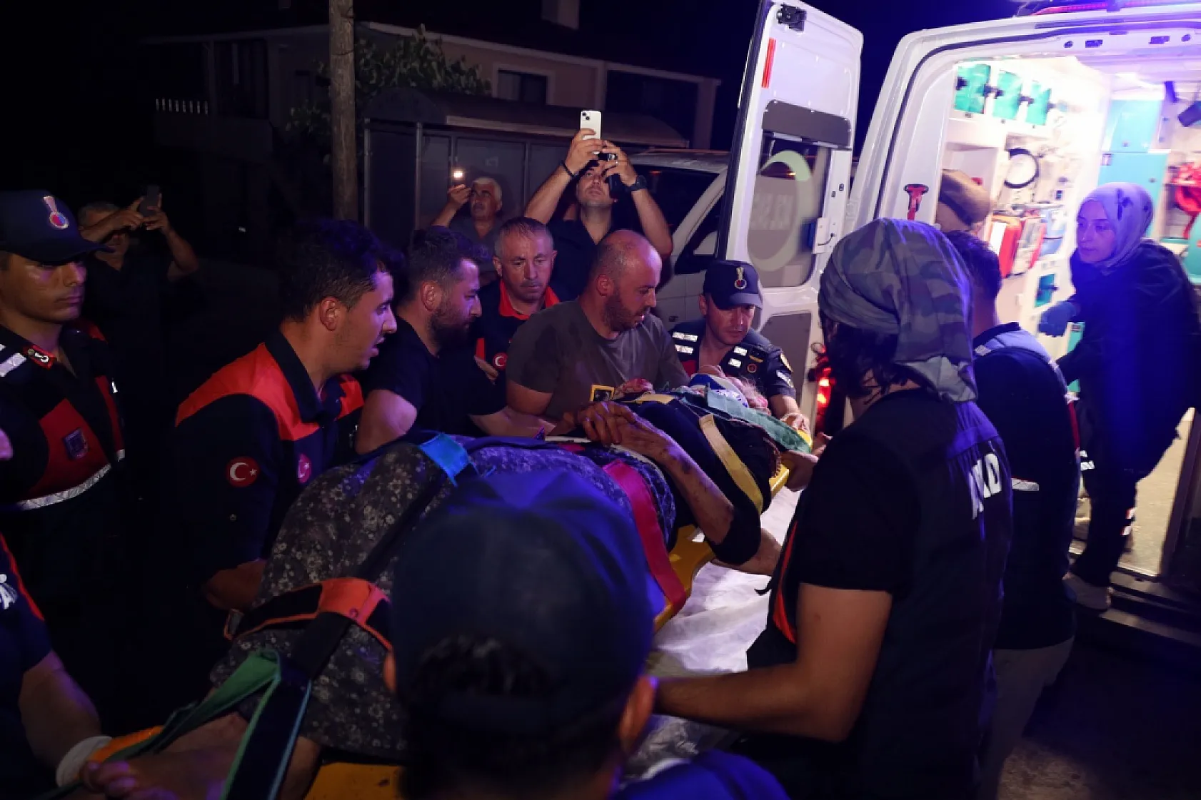 Bafra'da kaybolan 90 yaşındaki kadın 11 saat sonra sağ bulundu