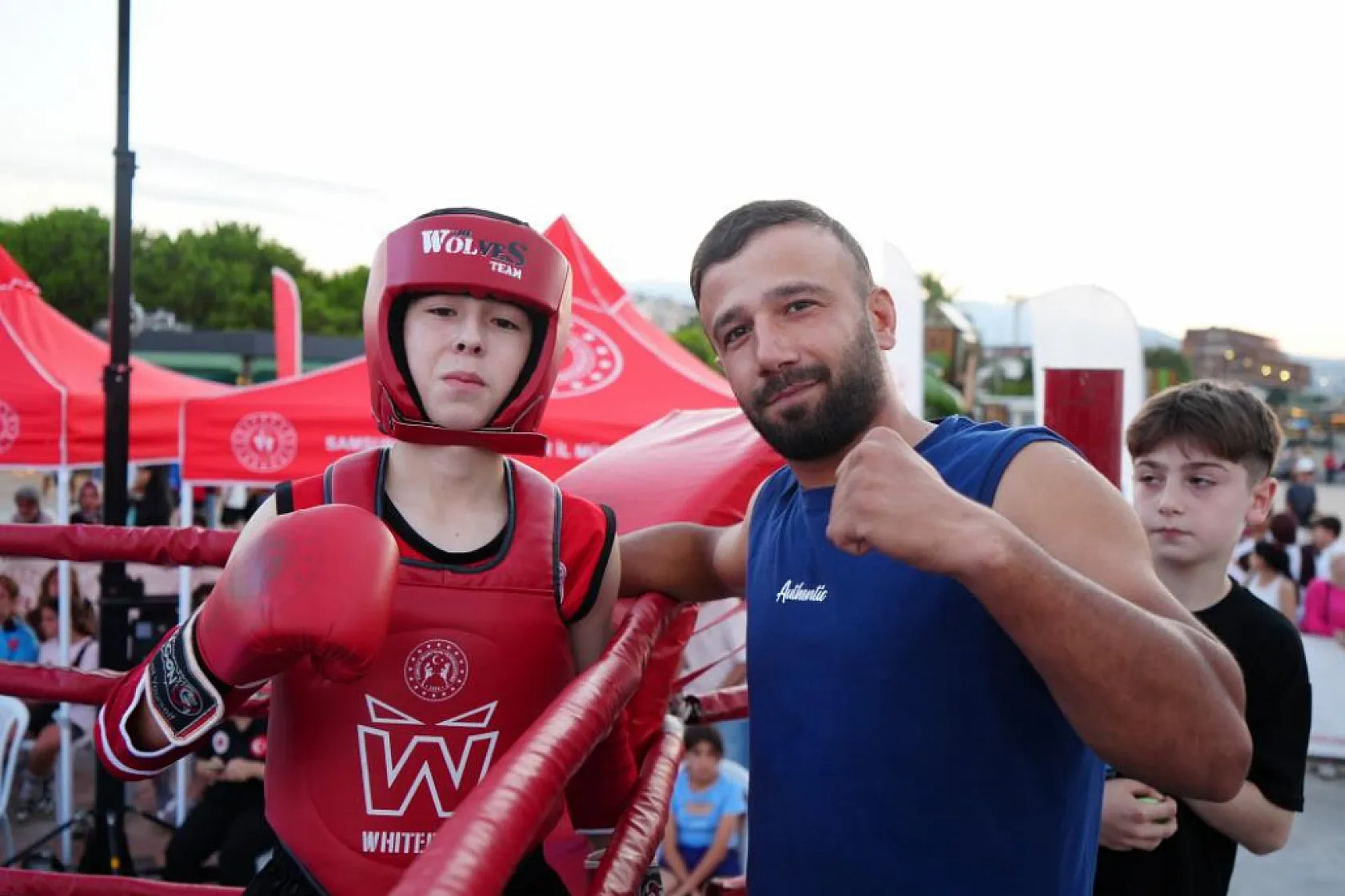Samsun'da Muay Thai heyecanı: 350 sporcu açık hava ringinde buluştu