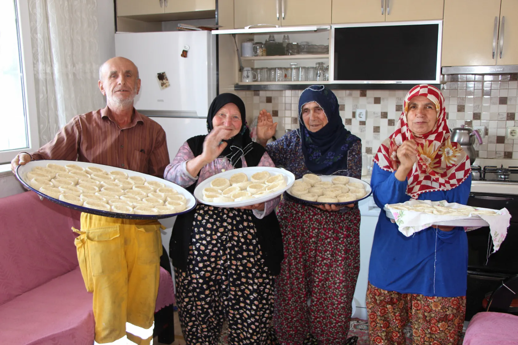 Amasya'da çanak tarhana mesaisi başladı