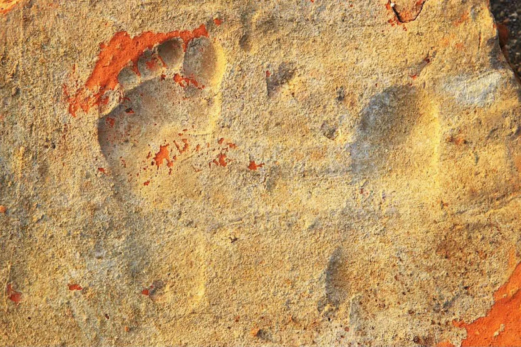 Stratonikeia'da bin 900 yıllık çocuk ayak izleri bulundu