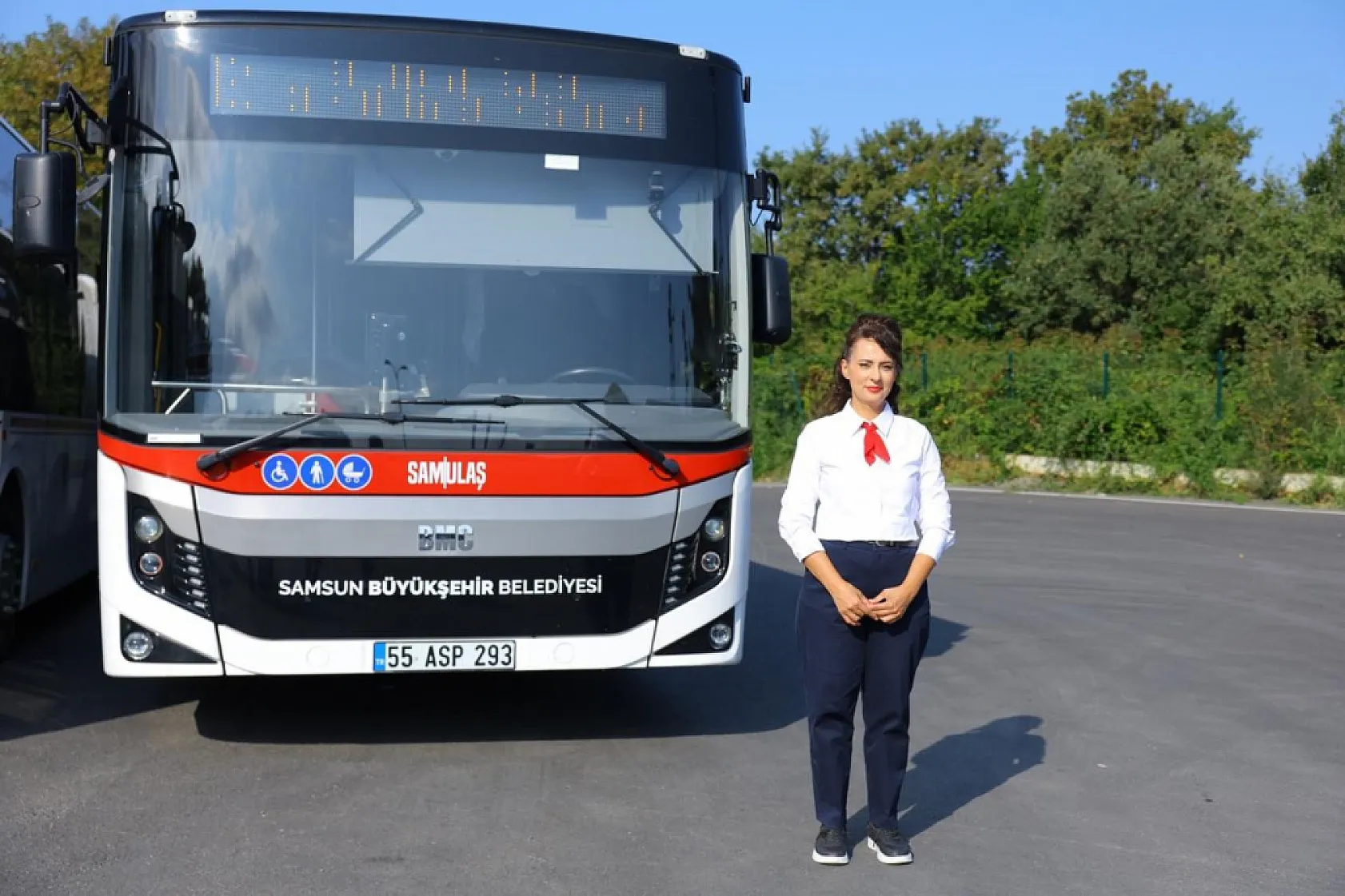 Samsun'da direksiyon kadınlara emanet