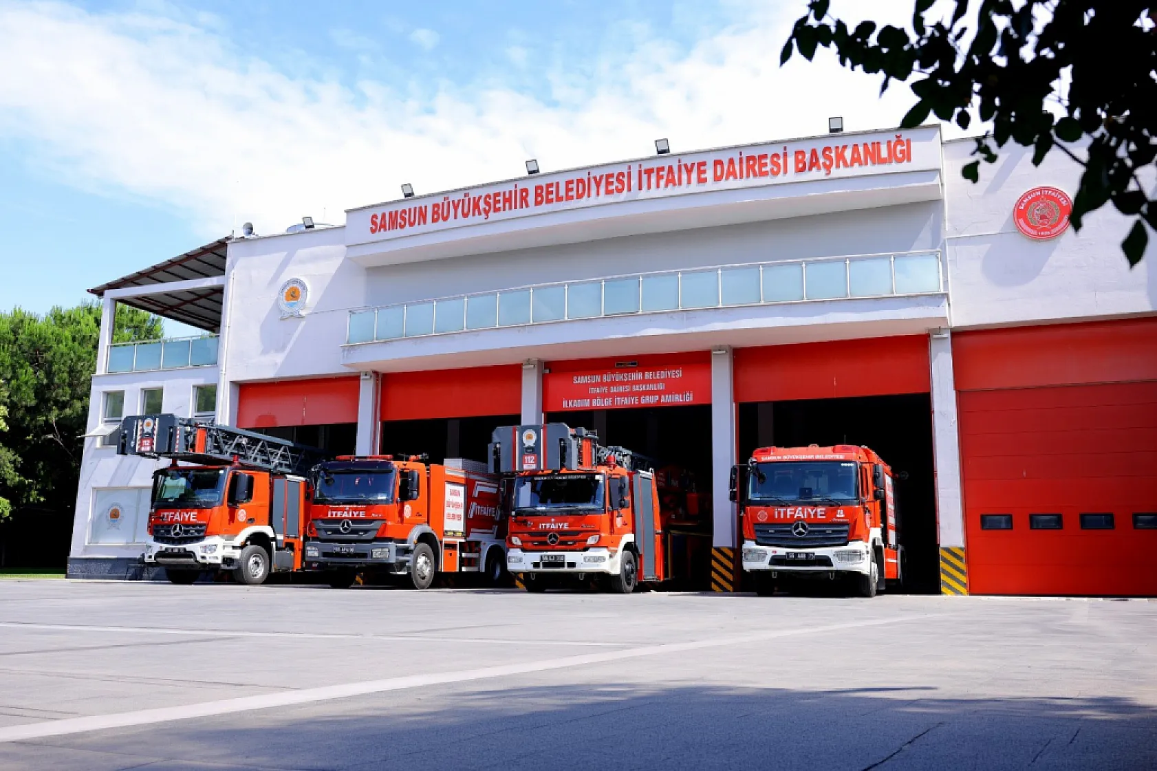 Samsun Büyükşehir İtfaiyesi 9 ayda 8 binden fazla olaya müdahale etti