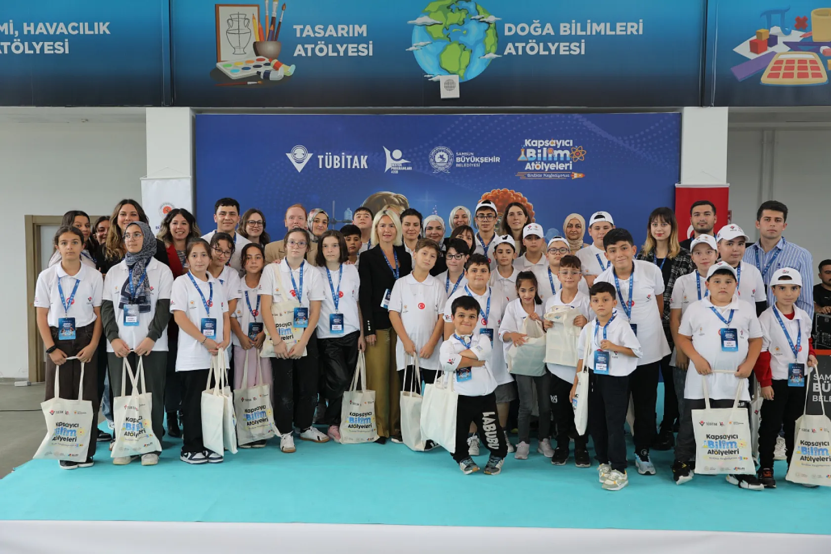 Bilim atölyelerinde özel öğrenciler için keşif dolu hafta