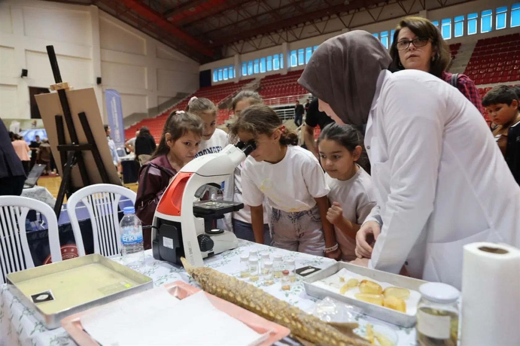Canik'te Mavi Vatan Bilim Şenliği'ne yoğun ilgi