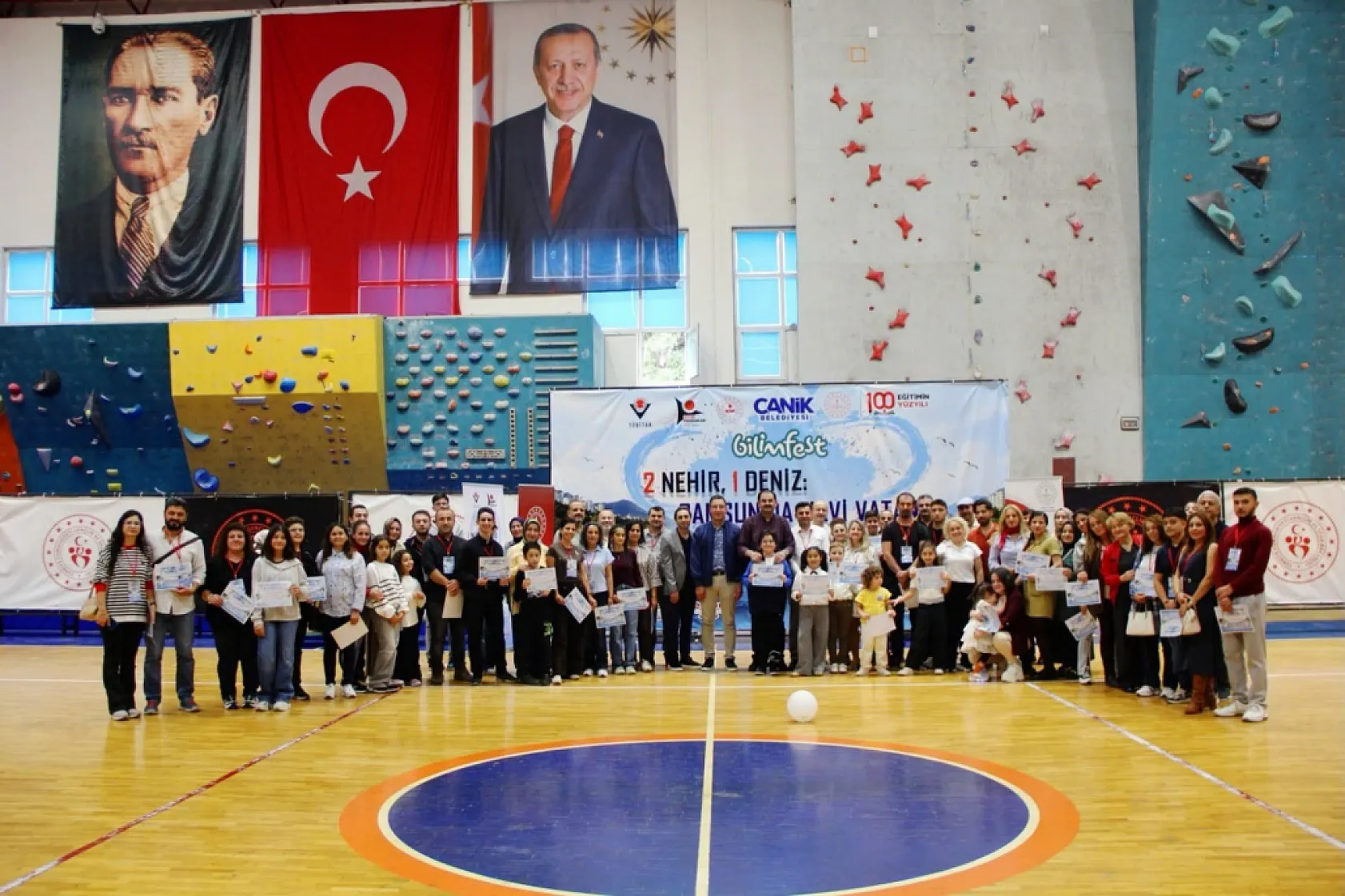 Canik'te Mavi Vatan Bilim Şenliği'ne yoğun ilgi