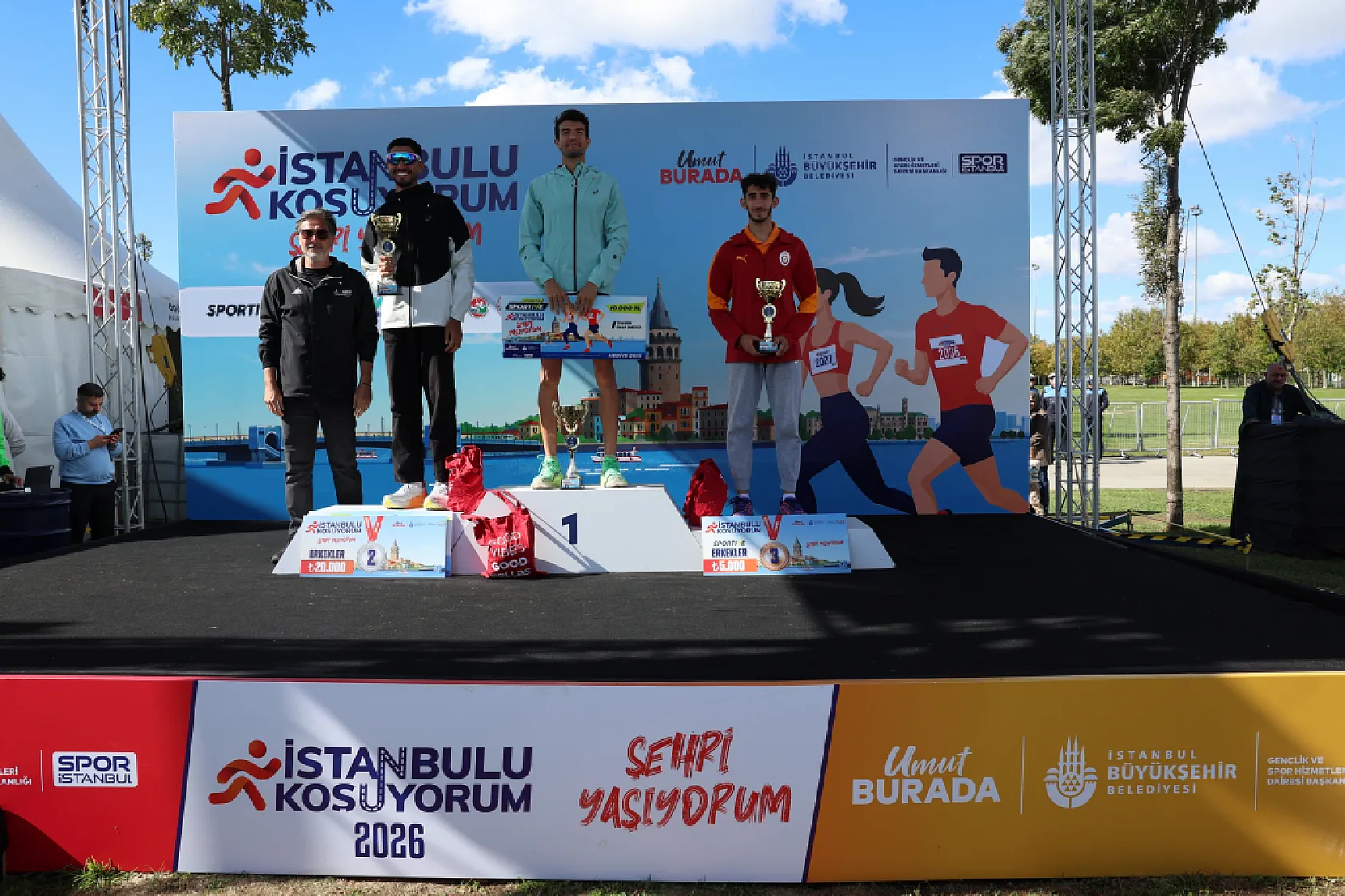 İstanbul'u Koşuyorum Avrupa etabında şampiyonlar belli oldu