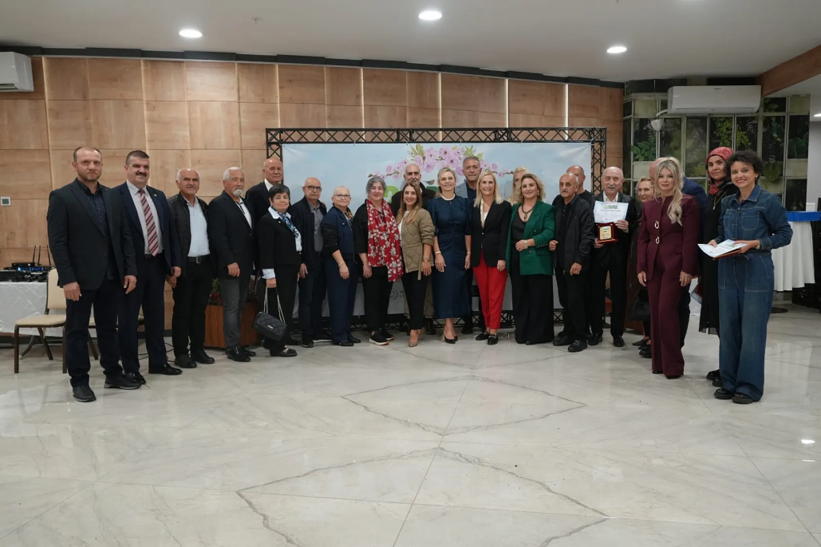 Atakum'da en güzel bahçeler ödüllerini aldı
