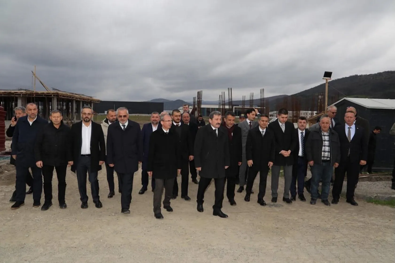 Bafra OSB'de yeni hizmet binalarının inşaatları sürüyor