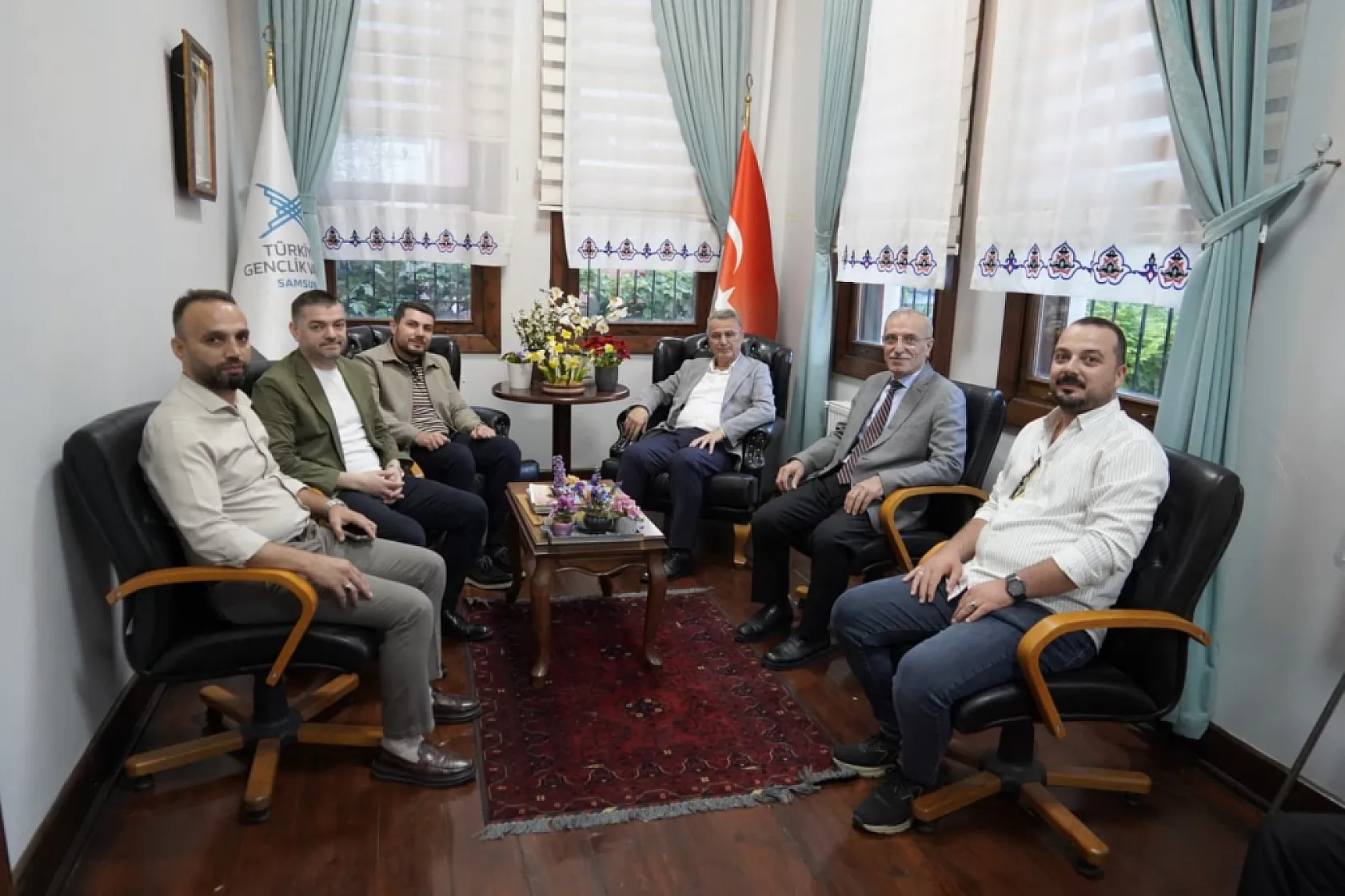 Başkan İhsan Kurnaz Gençlerle Buluştu