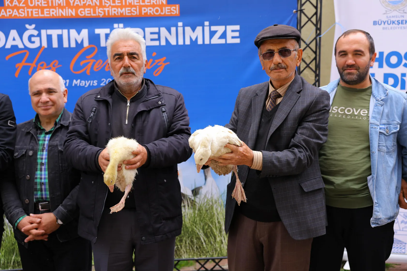 Büyükşehir'den üreticilere kaz desteği