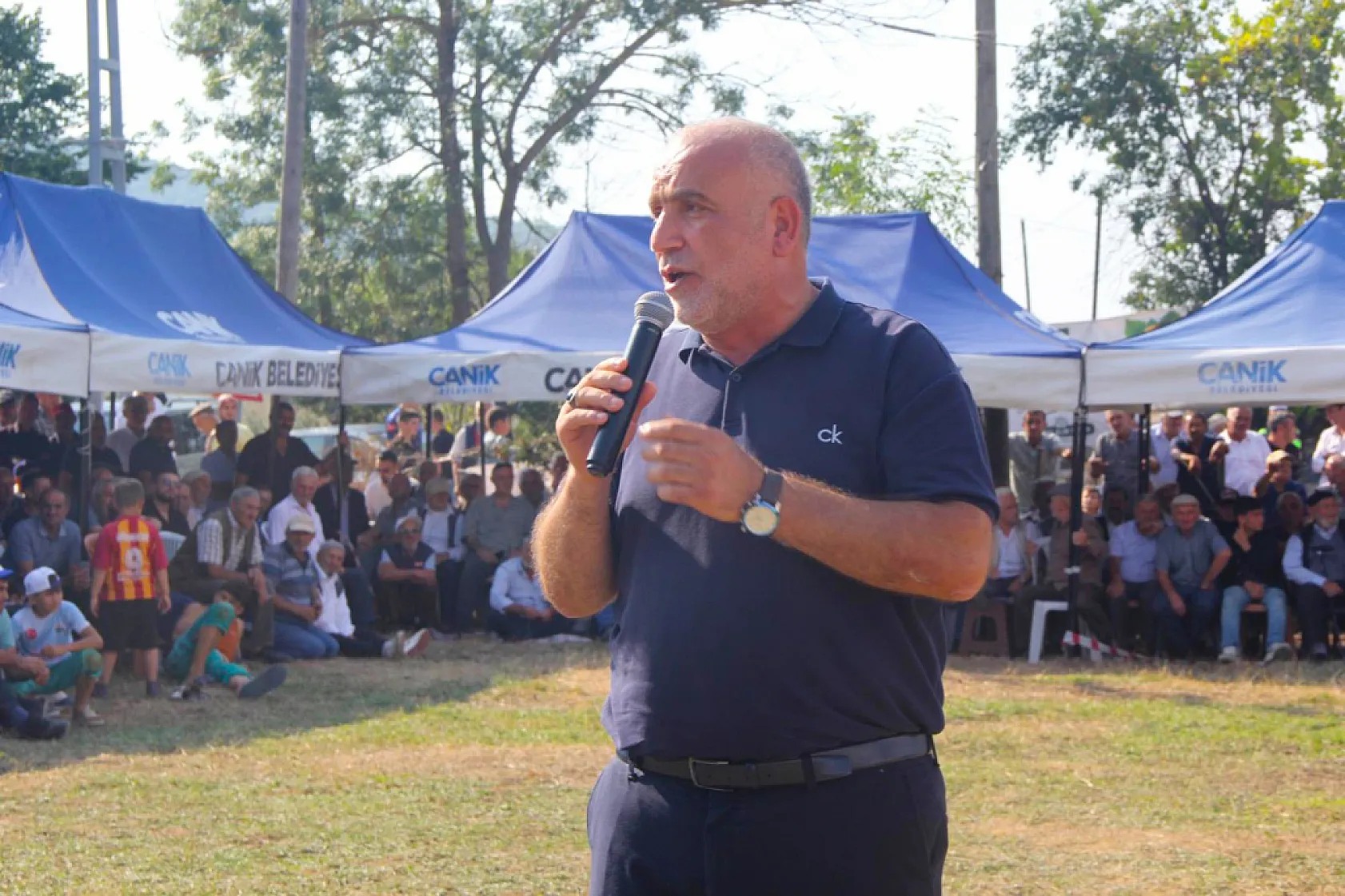 Canik'te Güreş Festivali Nefesleri Kesti