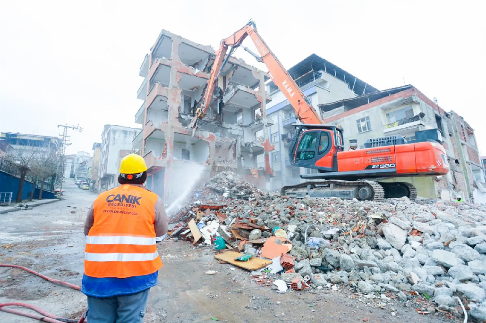 Canik'te Tarihi Dönüşüm Sürüyor: İlk Etapta 656 Konut Yapılacak