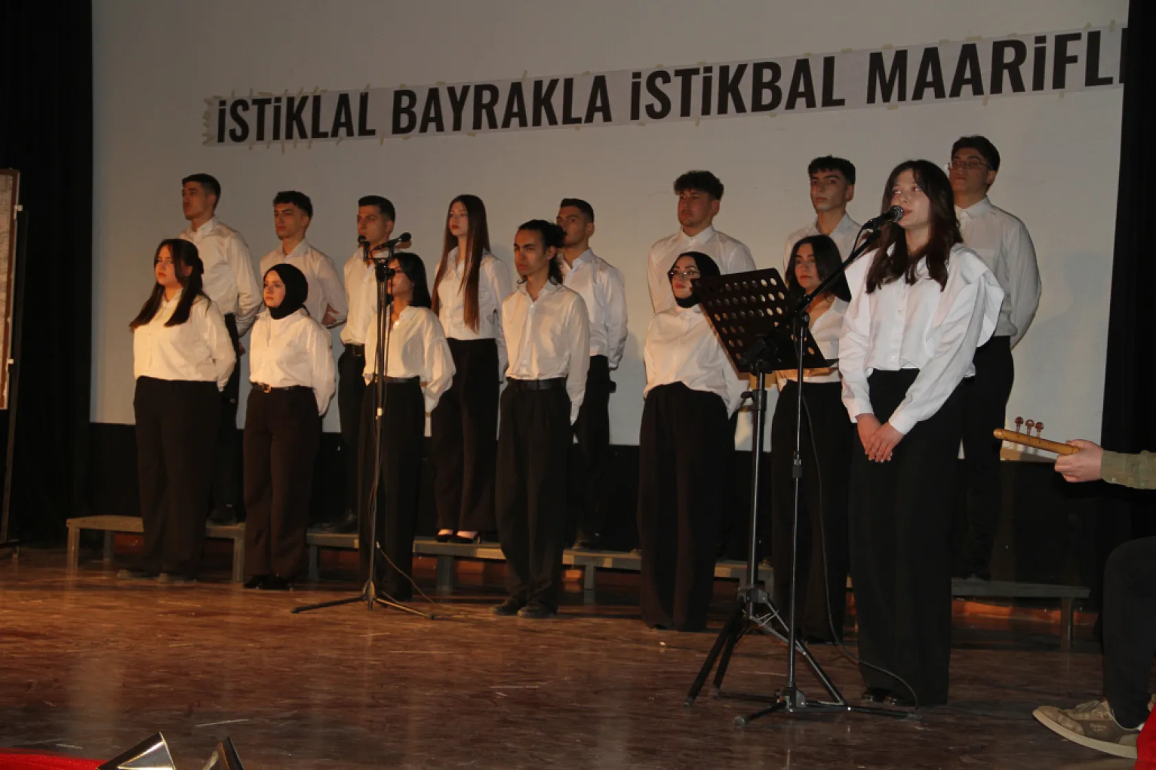 Çarşamba'da İstiklal Marşı'nın 105. yılı kutlandı