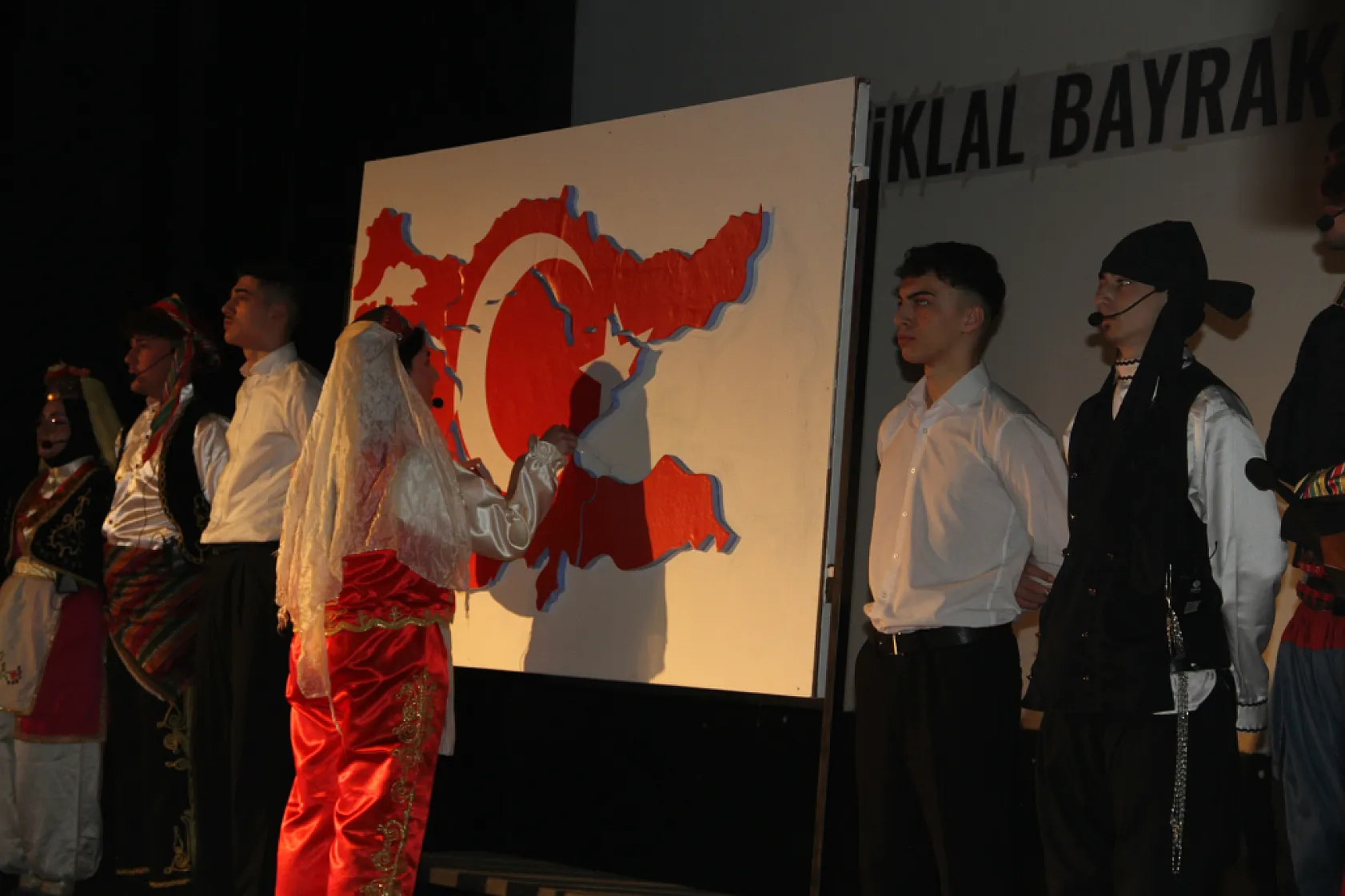 Çarşamba'da İstiklal Marşı'nın 105. yılı kutlandı