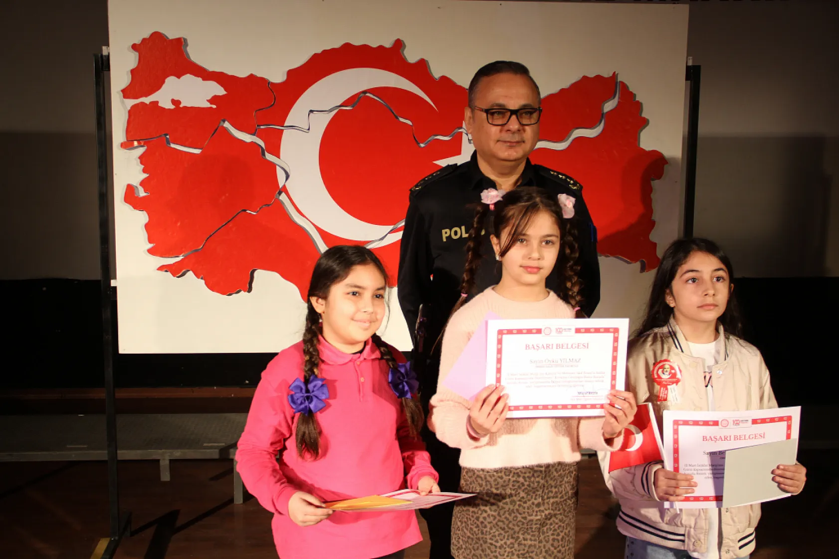 Çarşamba'da İstiklal Marşı'nın 105. yılı kutlandı