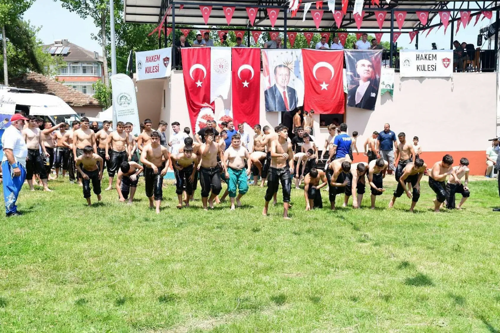 101. geleneksel terme/oğuzlu yağlı güreşleri için geri sayım başladı