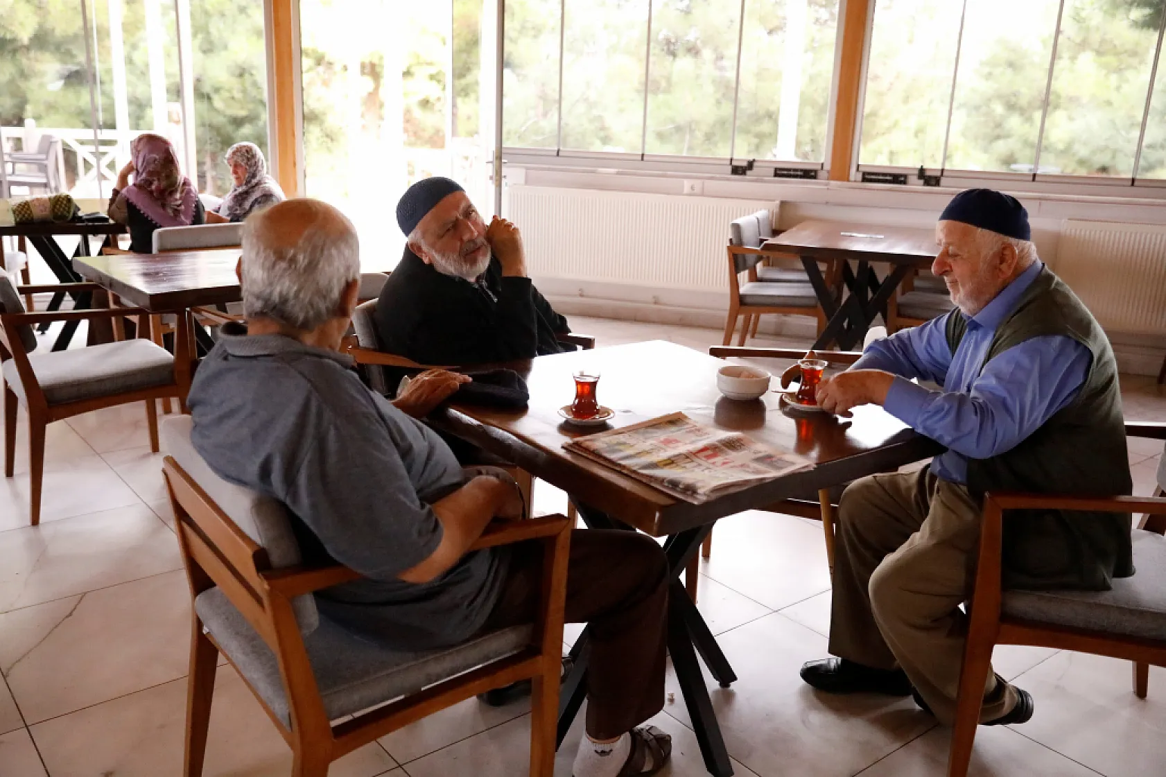 Huzur Konağı ve Ata Ocağı'nda Keyifler Yerinde