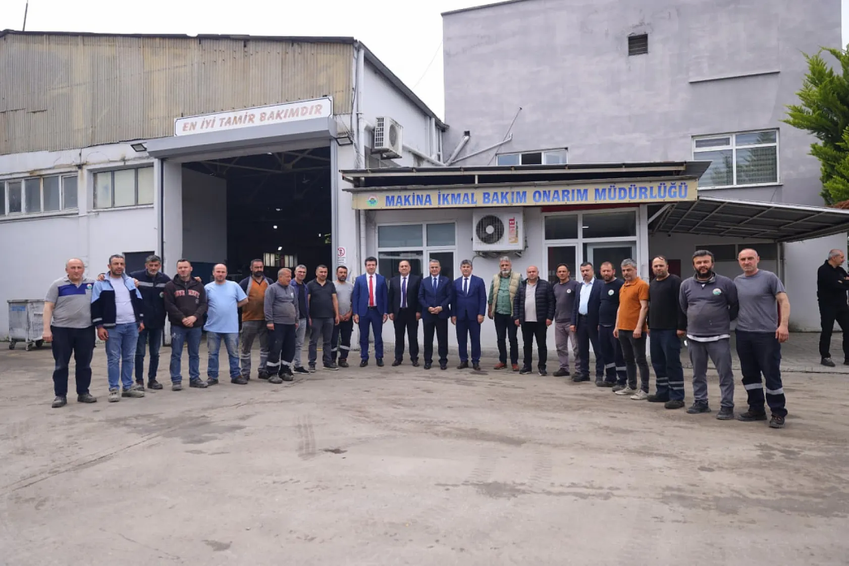 Başkan İhsan Kurnaz Personelle Bayramlaştı