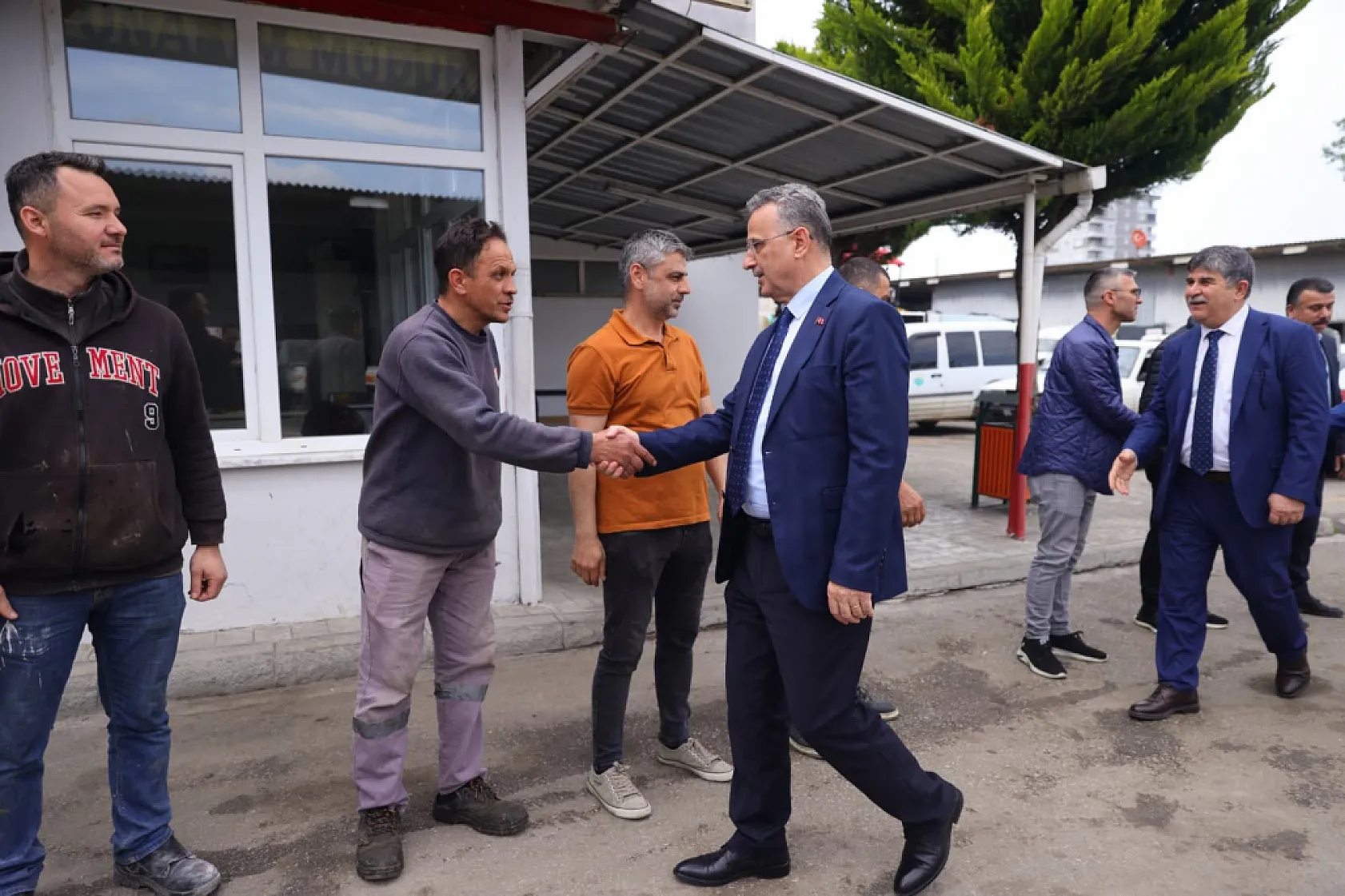 Başkan İhsan Kurnaz Personelle Bayramlaştı