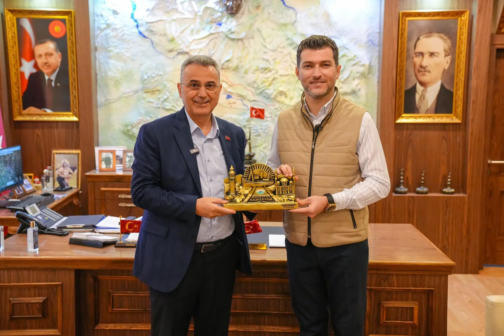 Başkan İhsan Kurnaz'dan Erbaa'ya ziyaret