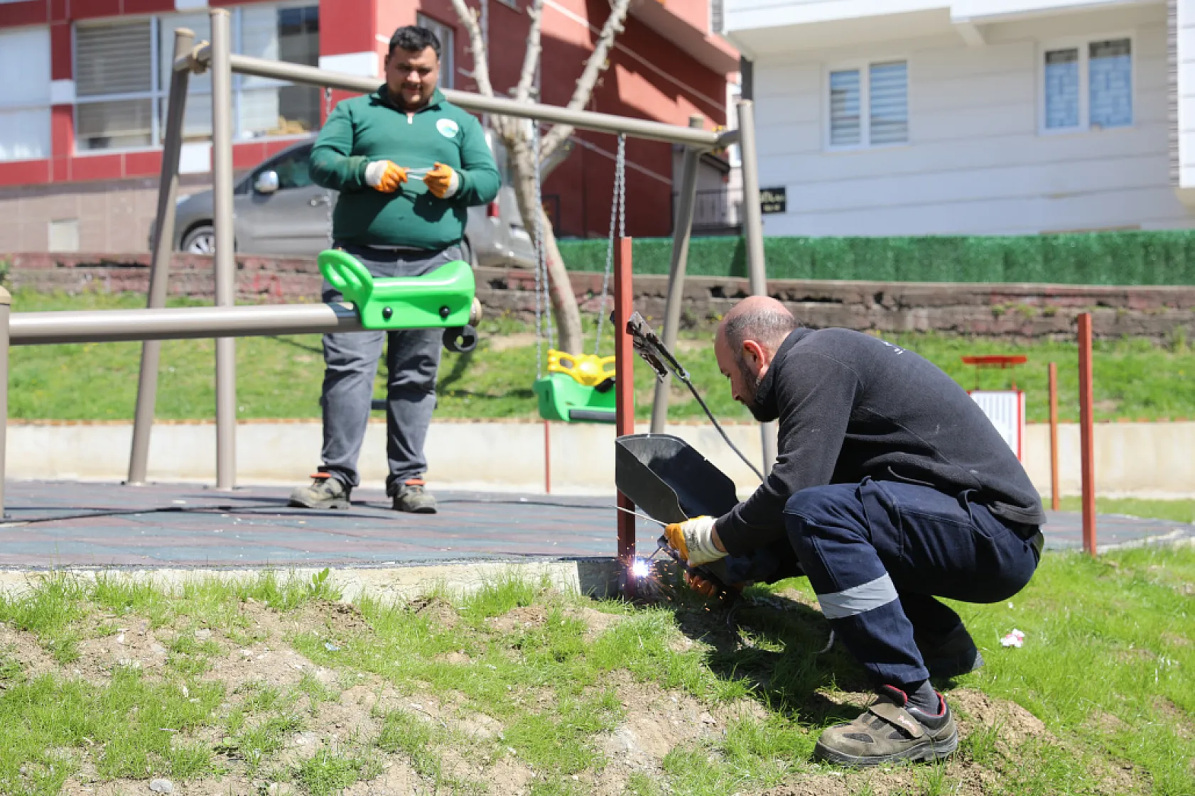 İlkadım'ın Parkları Yaza Hazırlanıyor