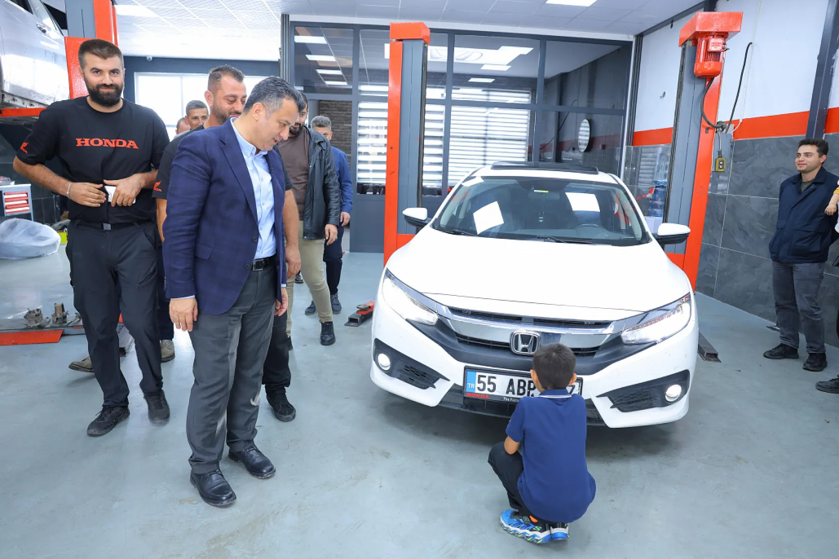 Toybelen Sanayi Sitesi'nde restoran projesinde çalışmalar sürüyor