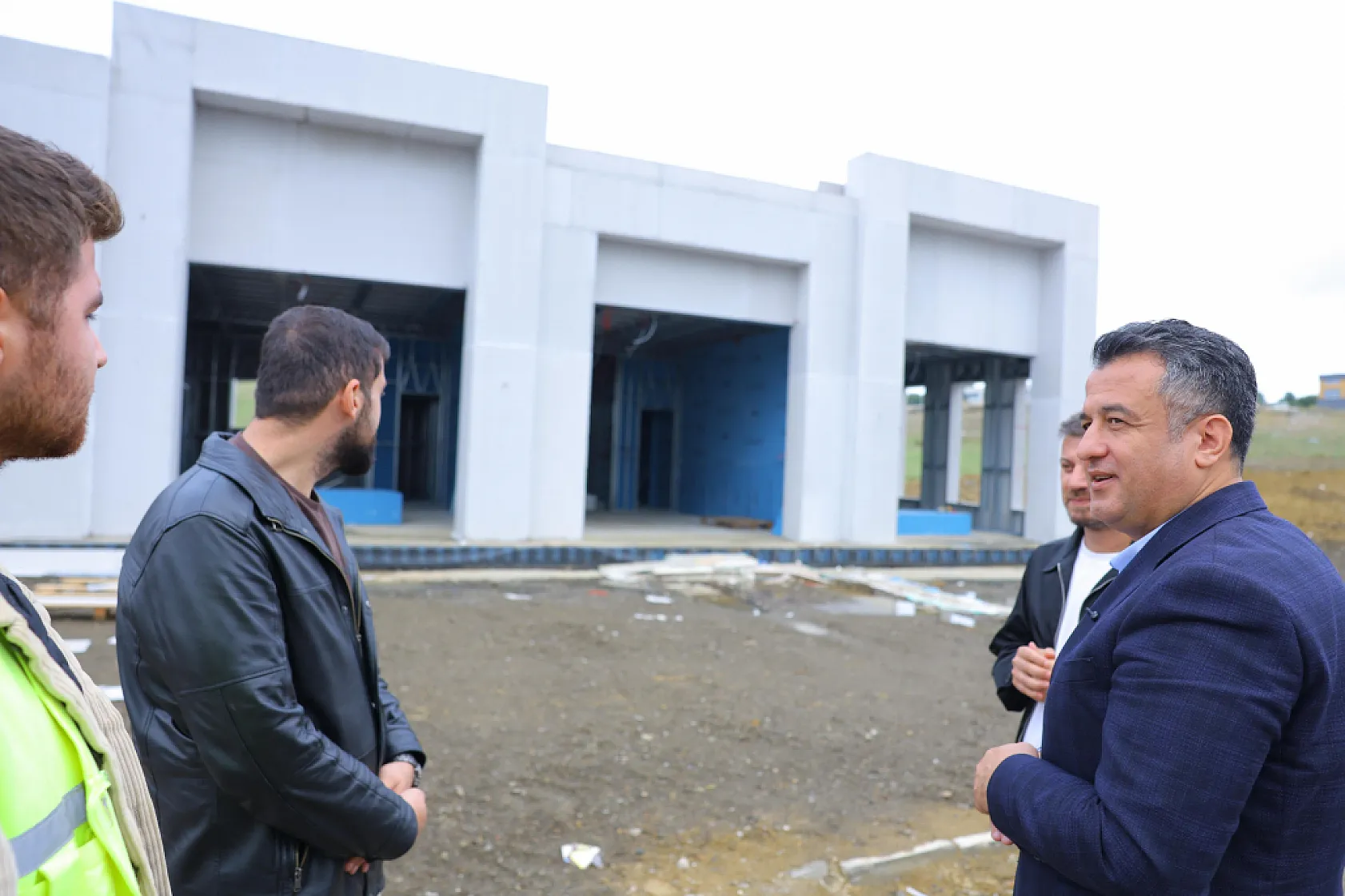 Toybelen Sanayi Sitesi'nde restoran projesinde çalışmalar sürüyor