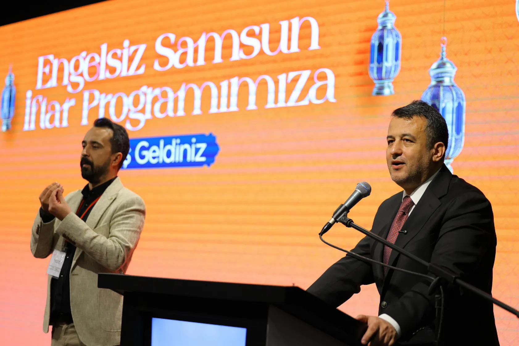 Büyükşehir'den 'Engelsiz Samsun' iftarı