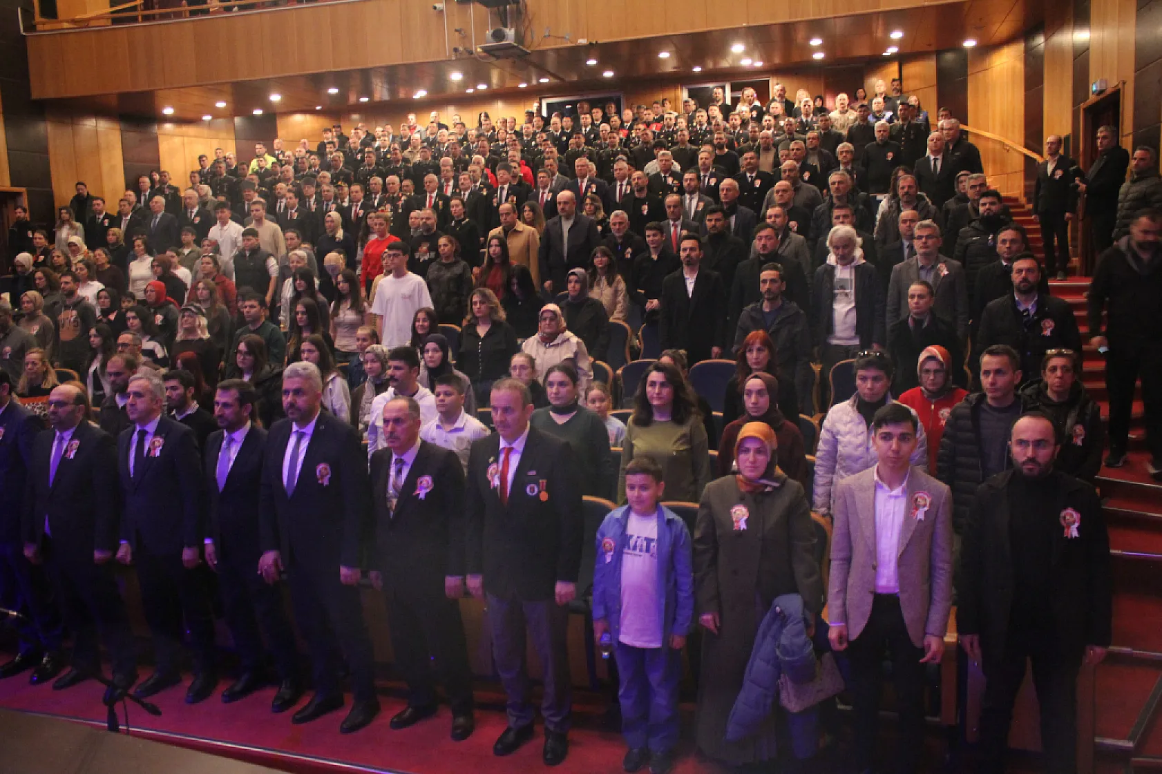 Samsun'da Çanakkale Zaferi'nin 111. yılı anıldı