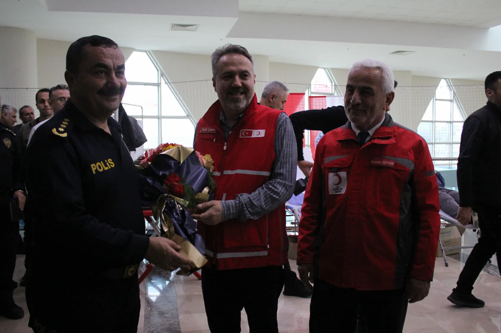 Samsun'da polislerden anlamlı bağış: 181 personel kan verdi