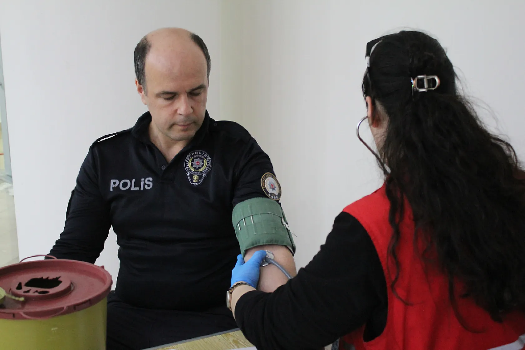 Samsun'da polislerden anlamlı bağış: 181 personel kan verdi