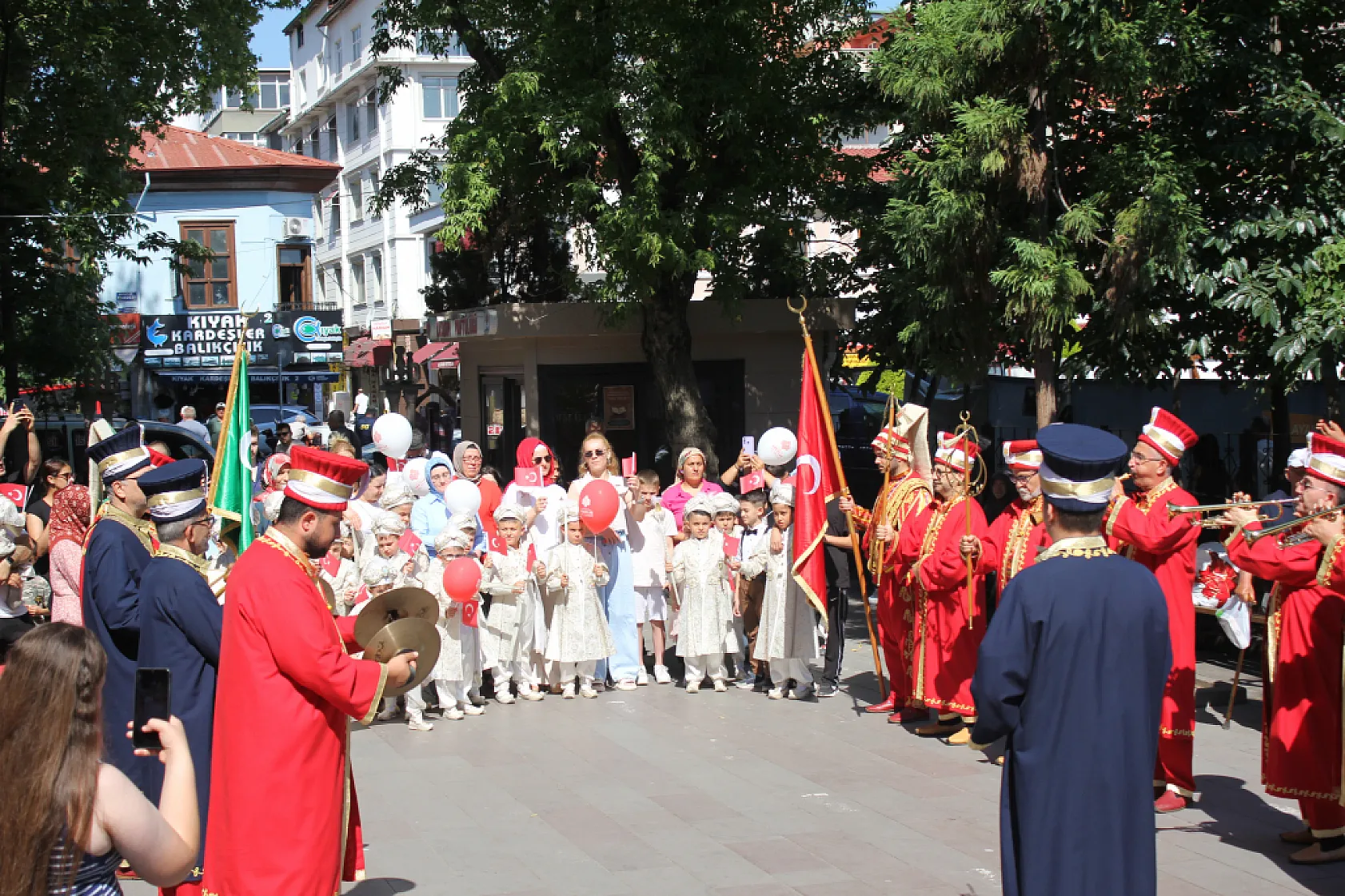 Samsun'da 529 Yıllık Gelenek, Büyük Cami'de Mehteran Coşkusuyla Sünnet Şöleni
