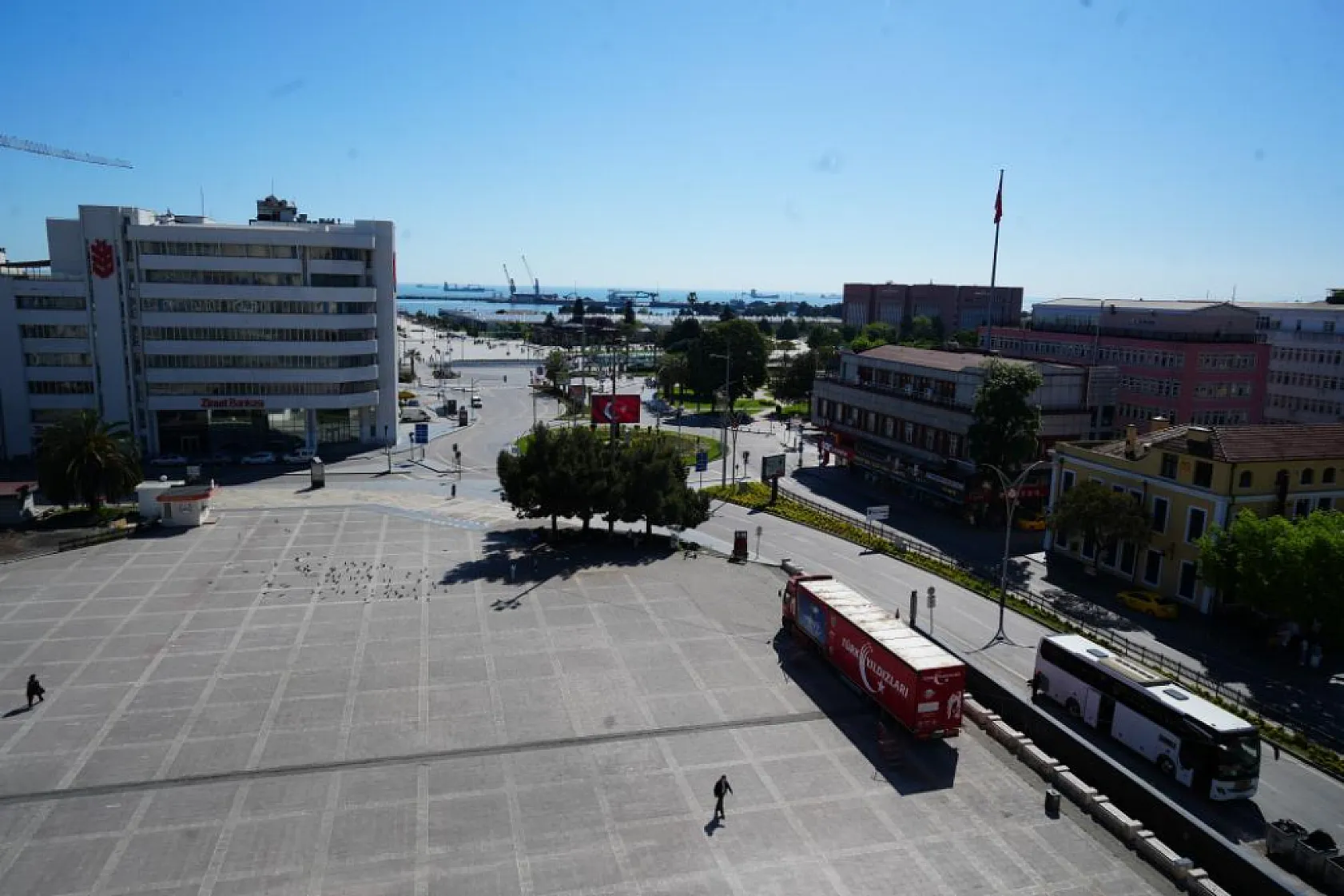 Bayramda Samsun Sessizliğe Büründü