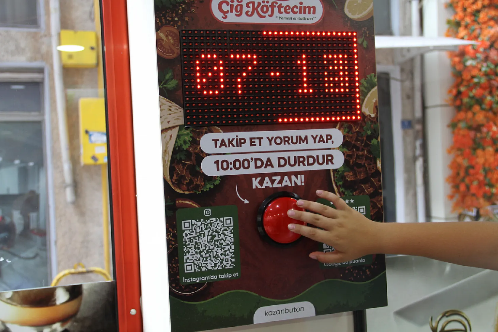 Adıyamanlı Çiğköftecim'den 10'uncu Saniye Kampanyası