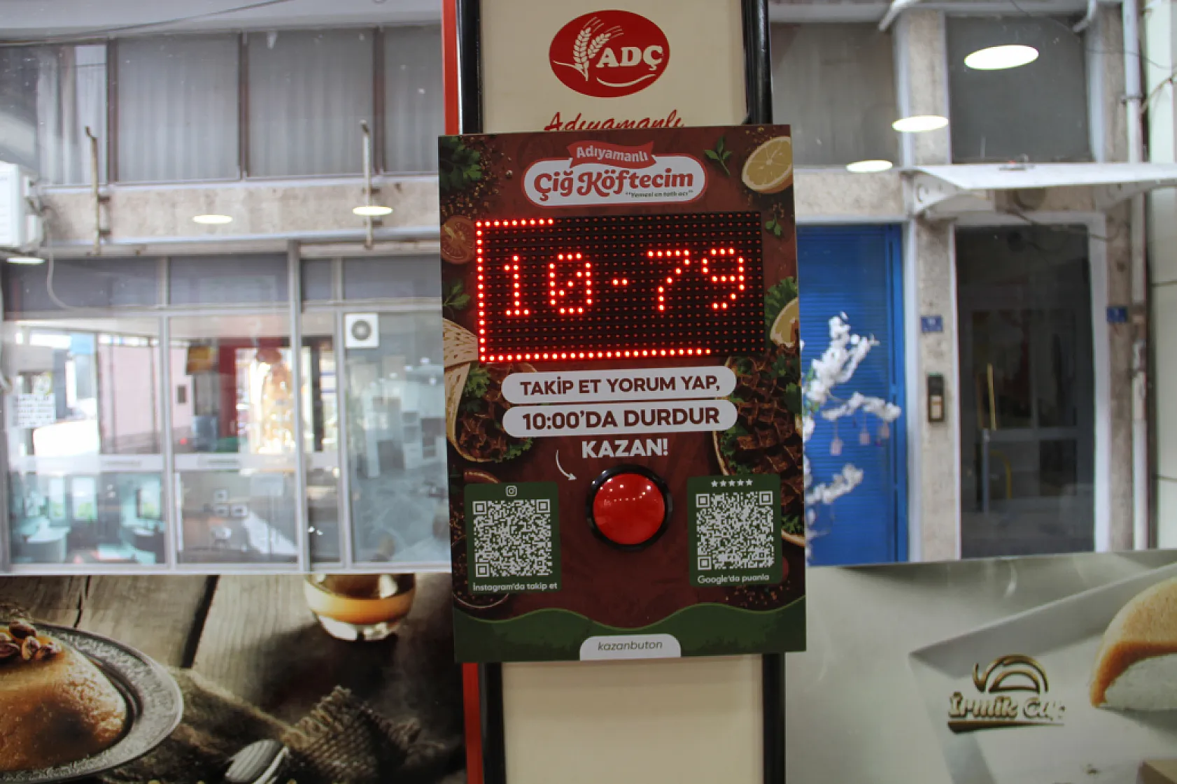 Adıyamanlı Çiğköftecim'den 10'uncu Saniye Kampanyası