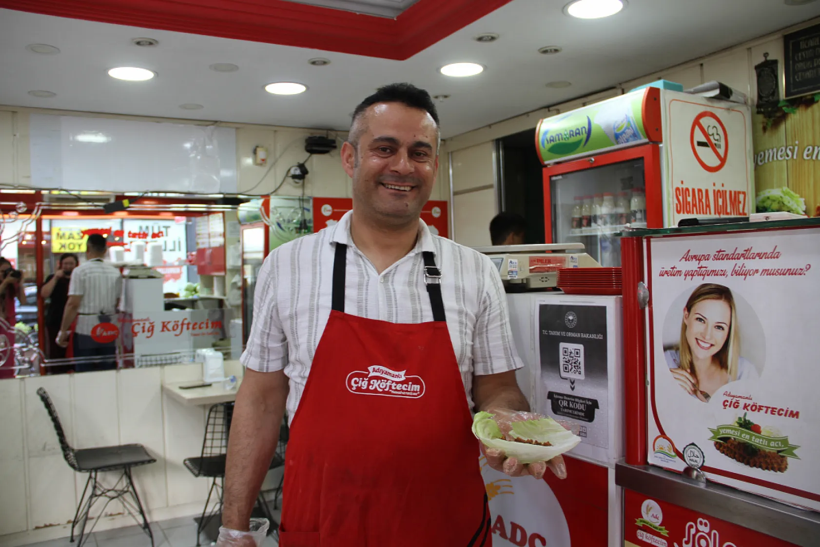 Adıyamanlı Çiğköftecim'den 10'uncu Saniye Kampanyası