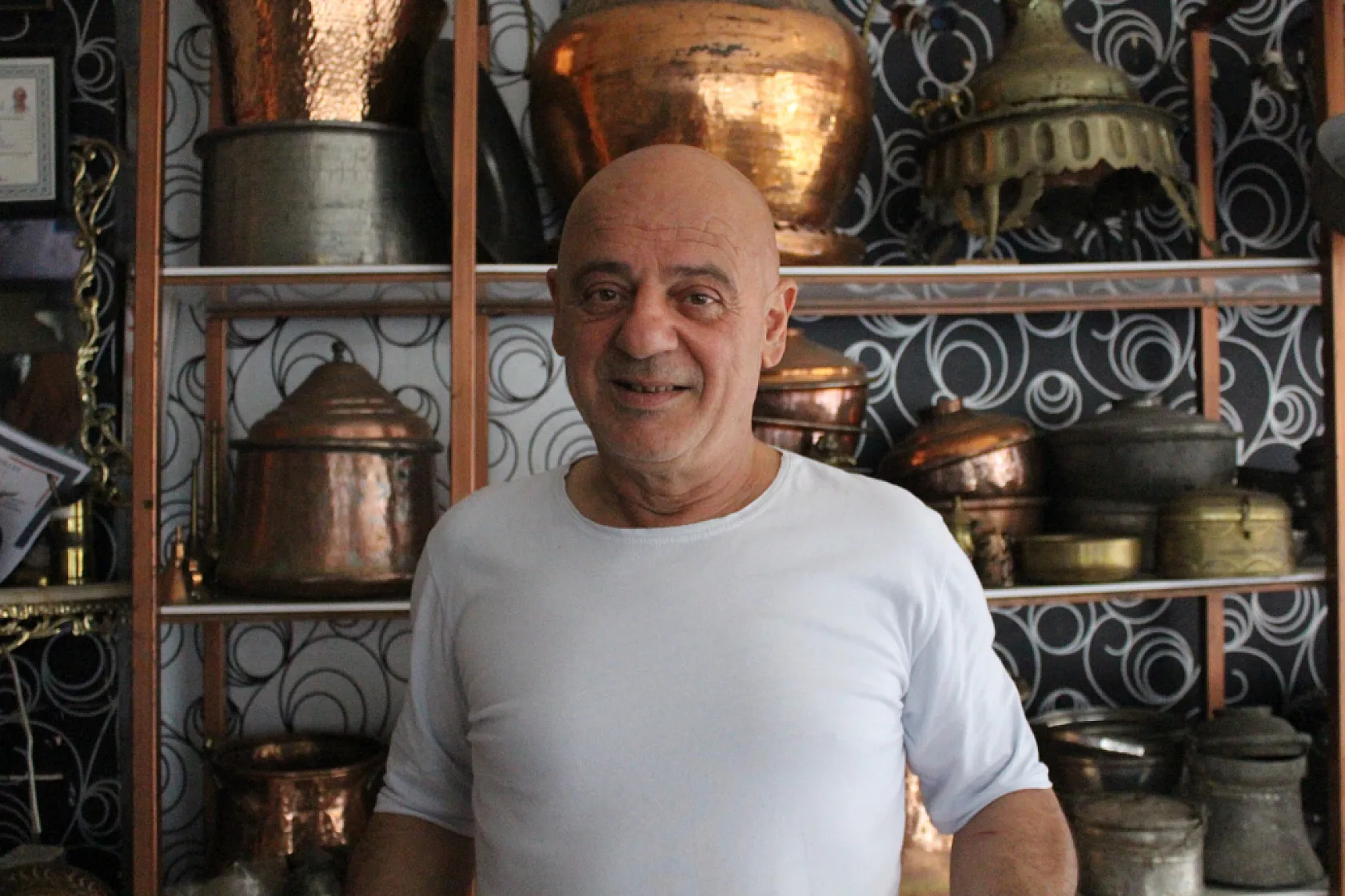 Kalaycı Mustafa Yüksel, 'Kalaycılık mesleği hiçbir zaman bitmez'