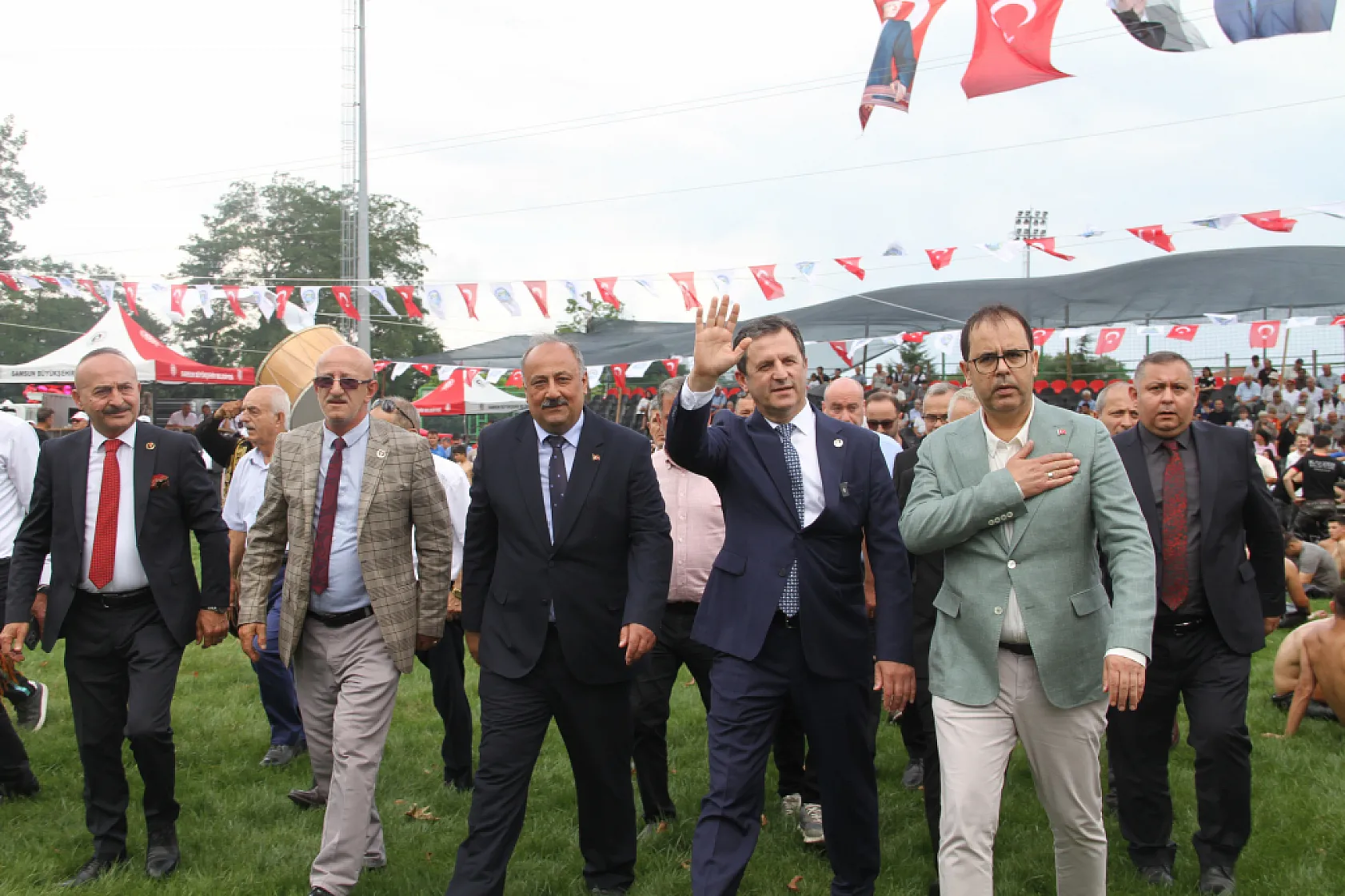 Salıpazarı Belediyesi 2. Yağlı Pehlivan Güreşleri coşkuyla düzenlendi